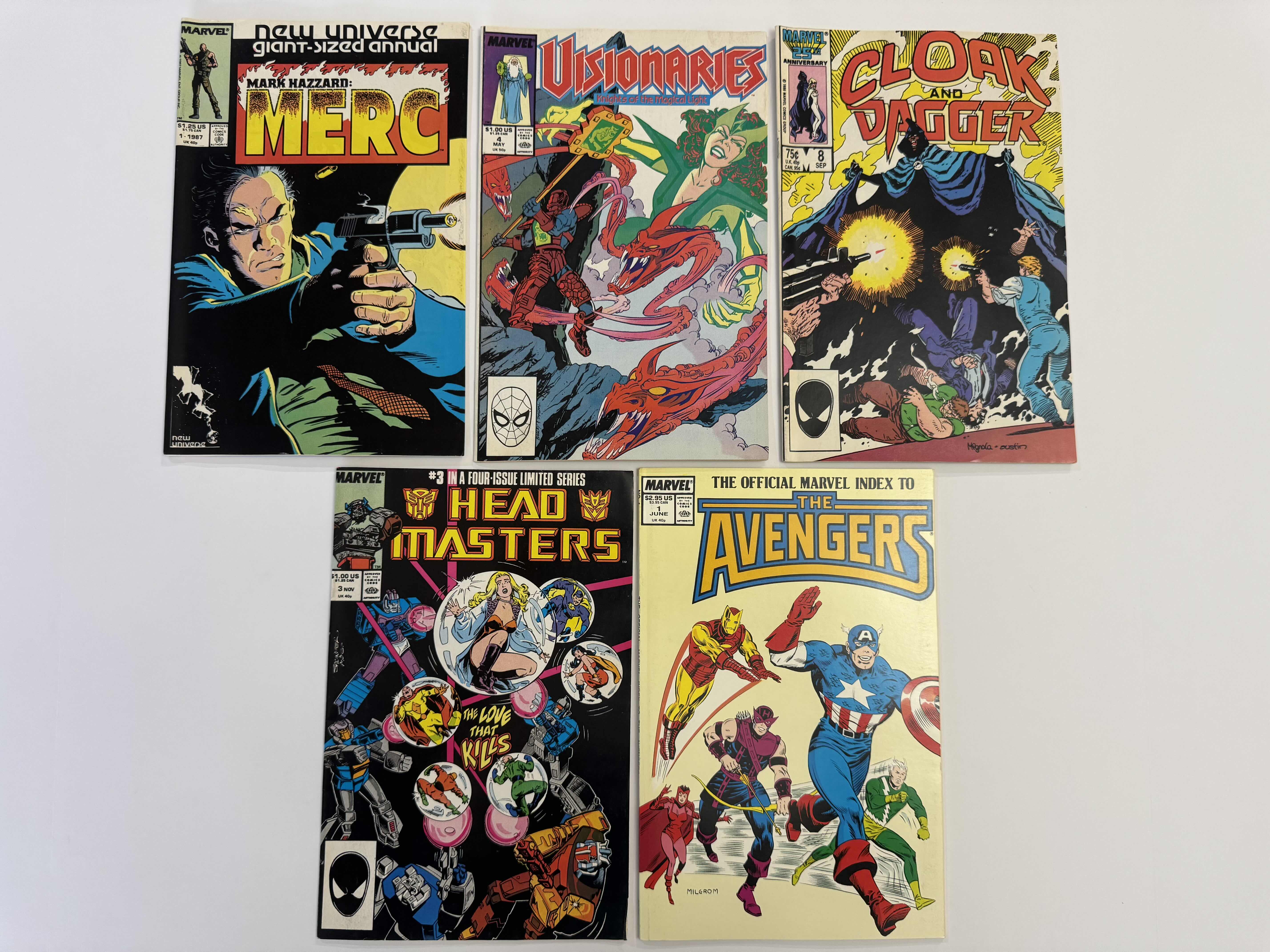 Photo 1 of 5- VINTAGE MARVEL COMIC BOOKS
