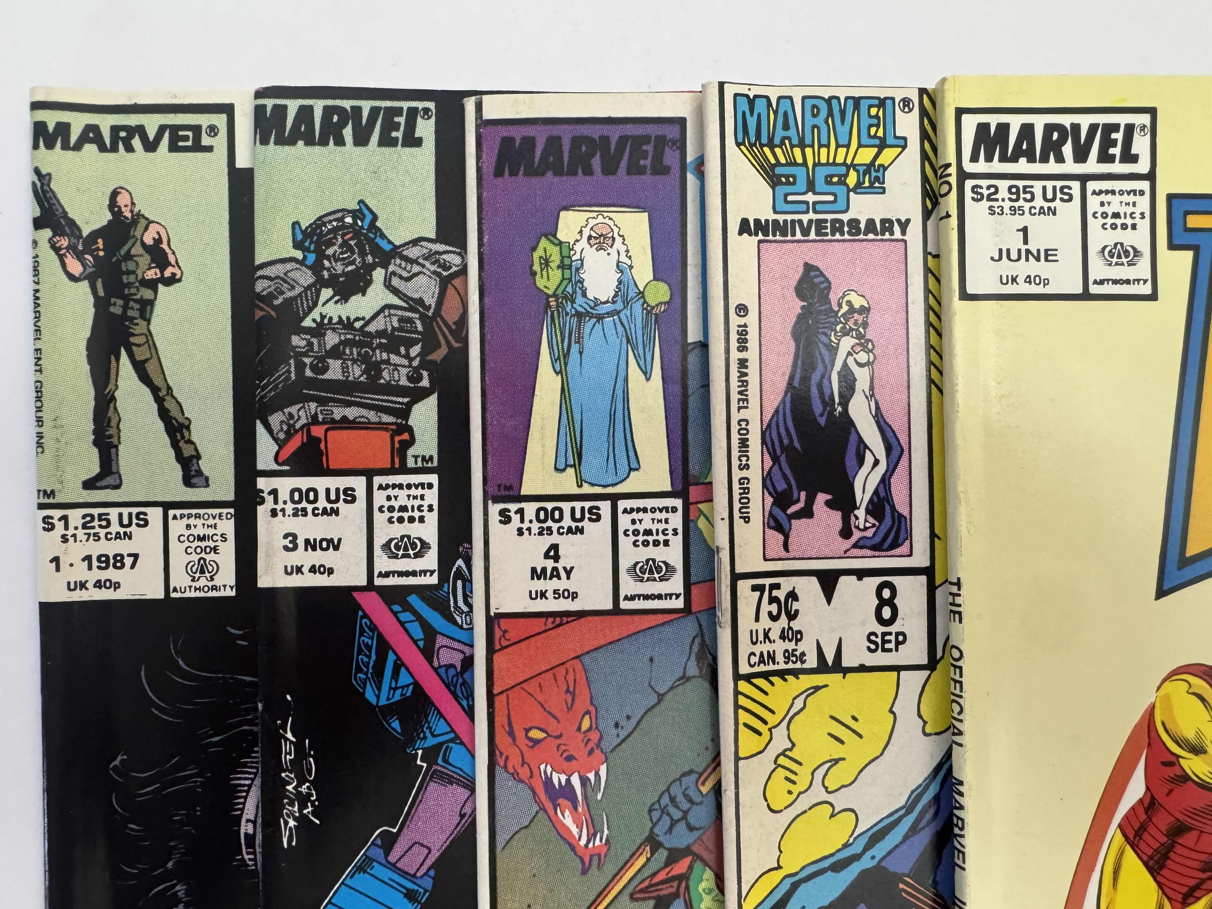 Photo 1 of 5- VINTAGE MARVEL COMIC BOOKS