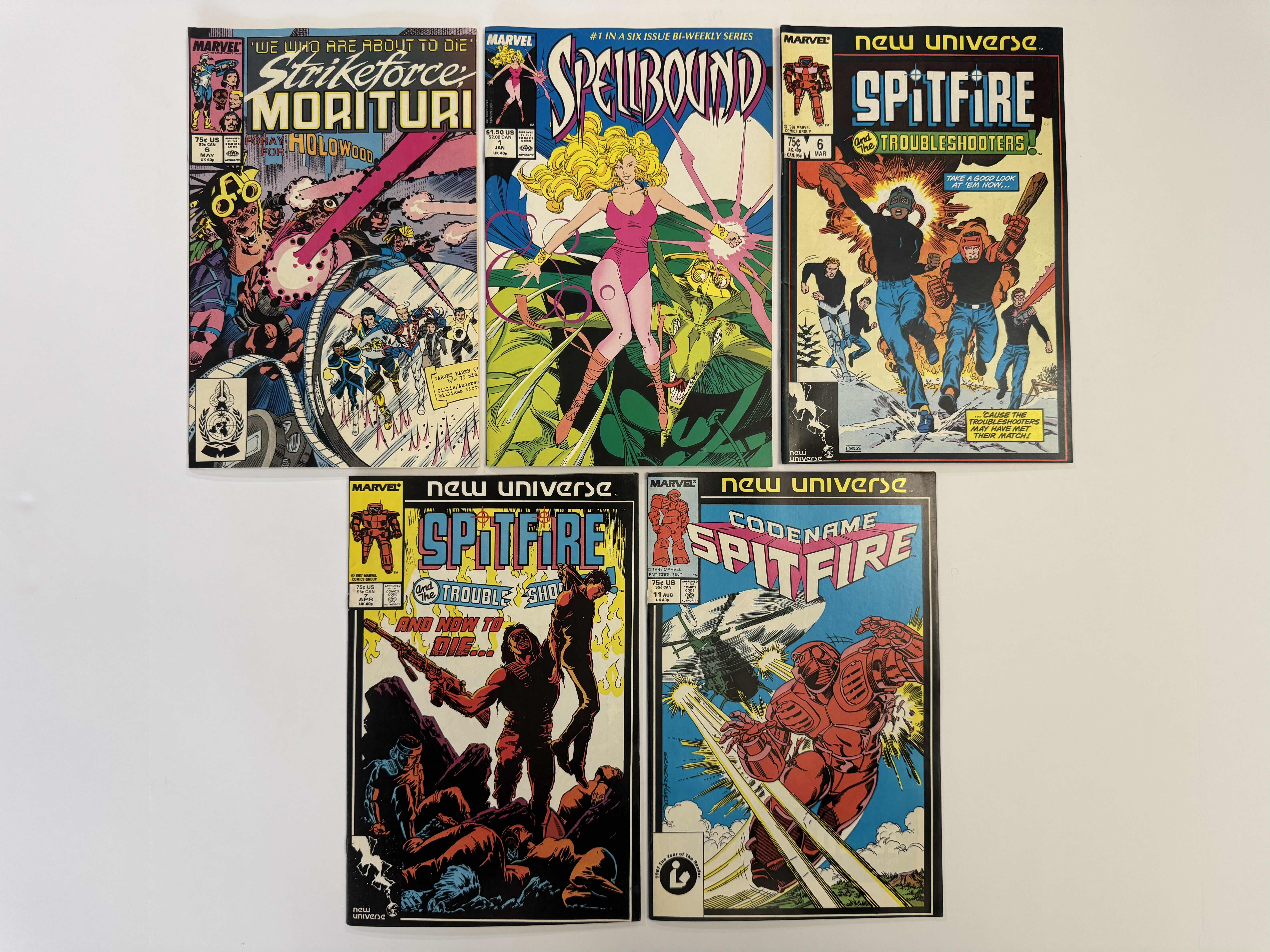 Photo 1 of 5- VINTAGE MARVEL COMIC BOOKS