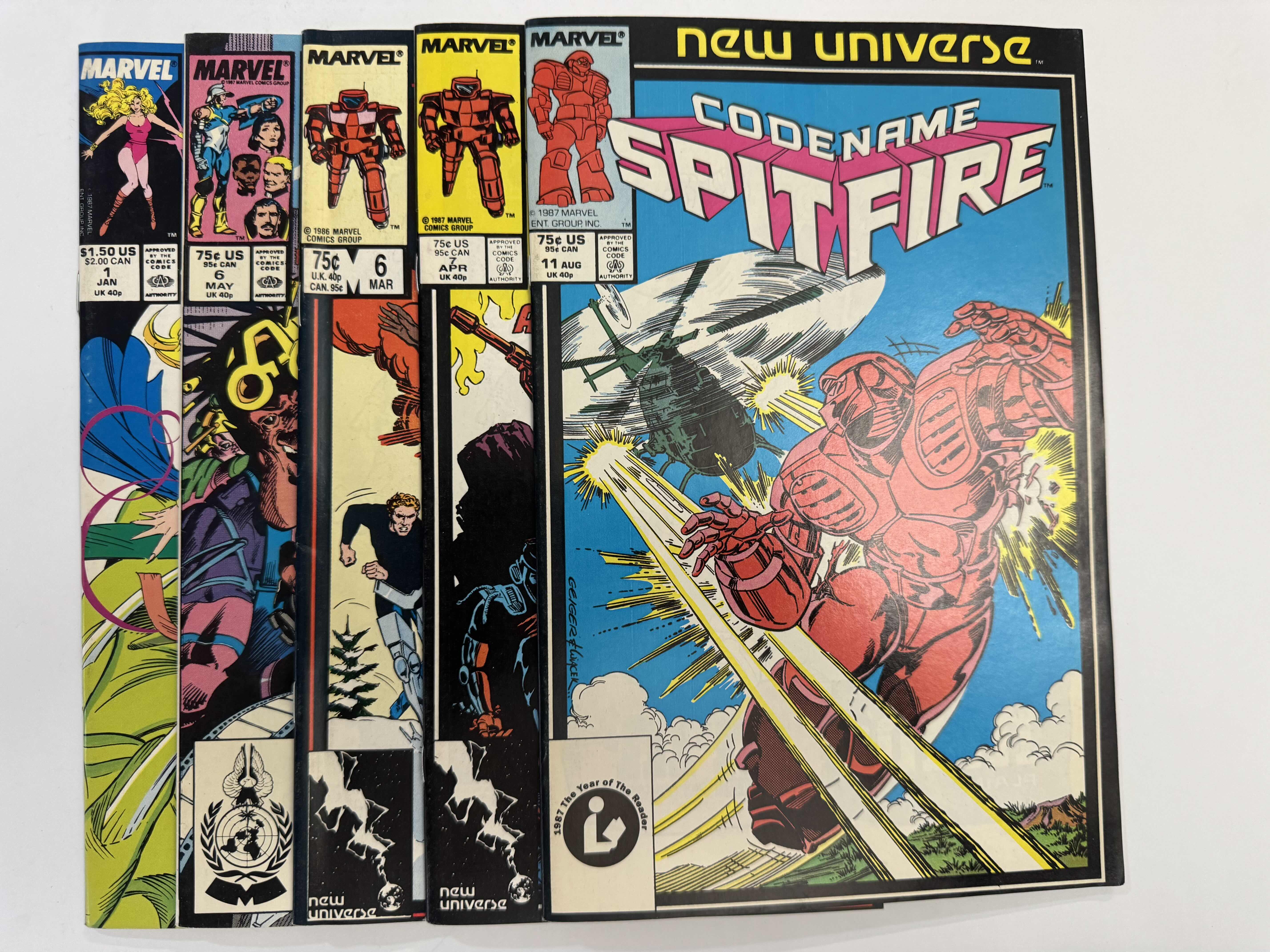 Photo 1 of 5- VINTAGE MARVEL COMIC BOOKS