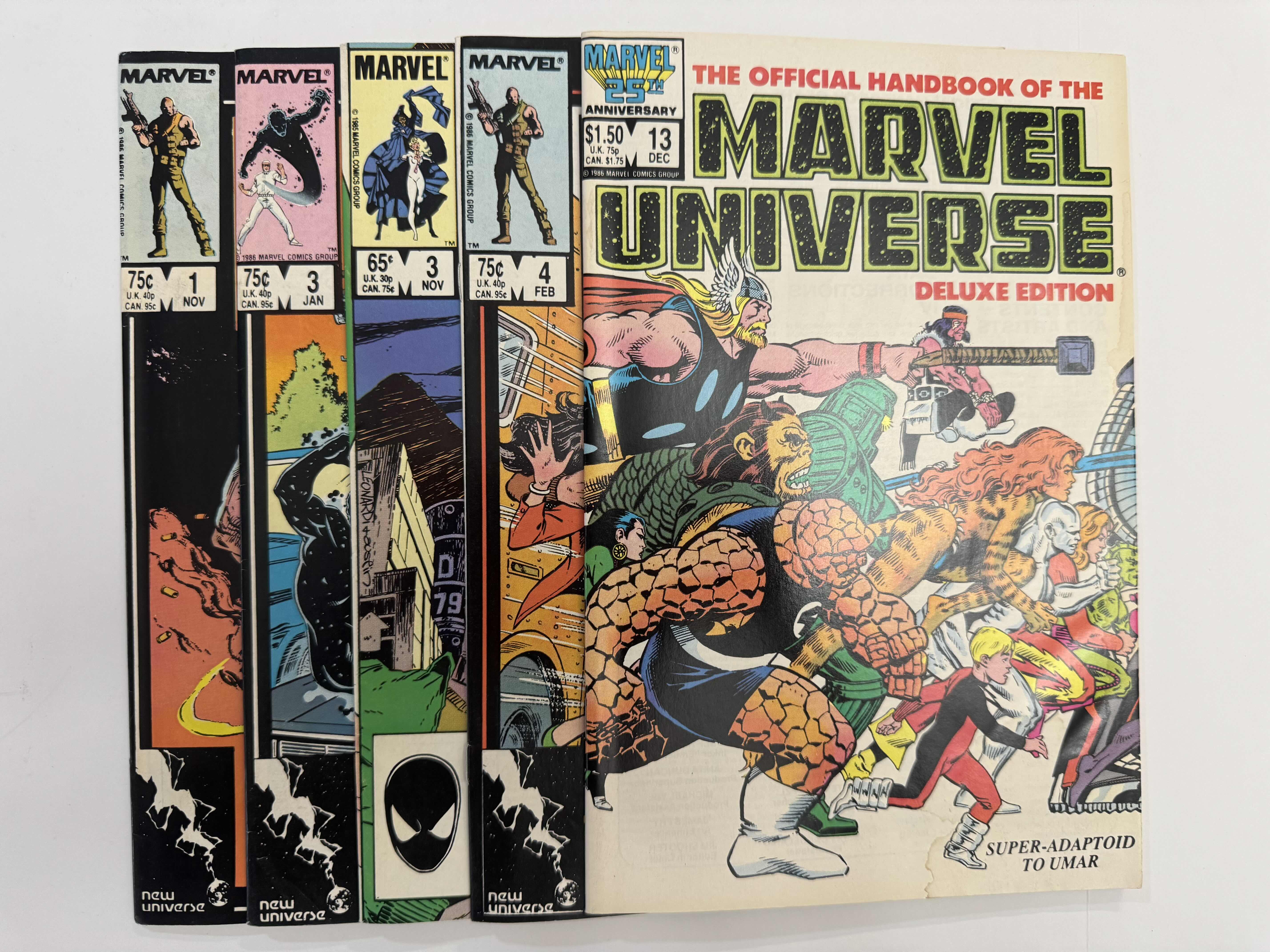 Photo 1 of 5- VINTAGE MARVEL COMIC BOOKS