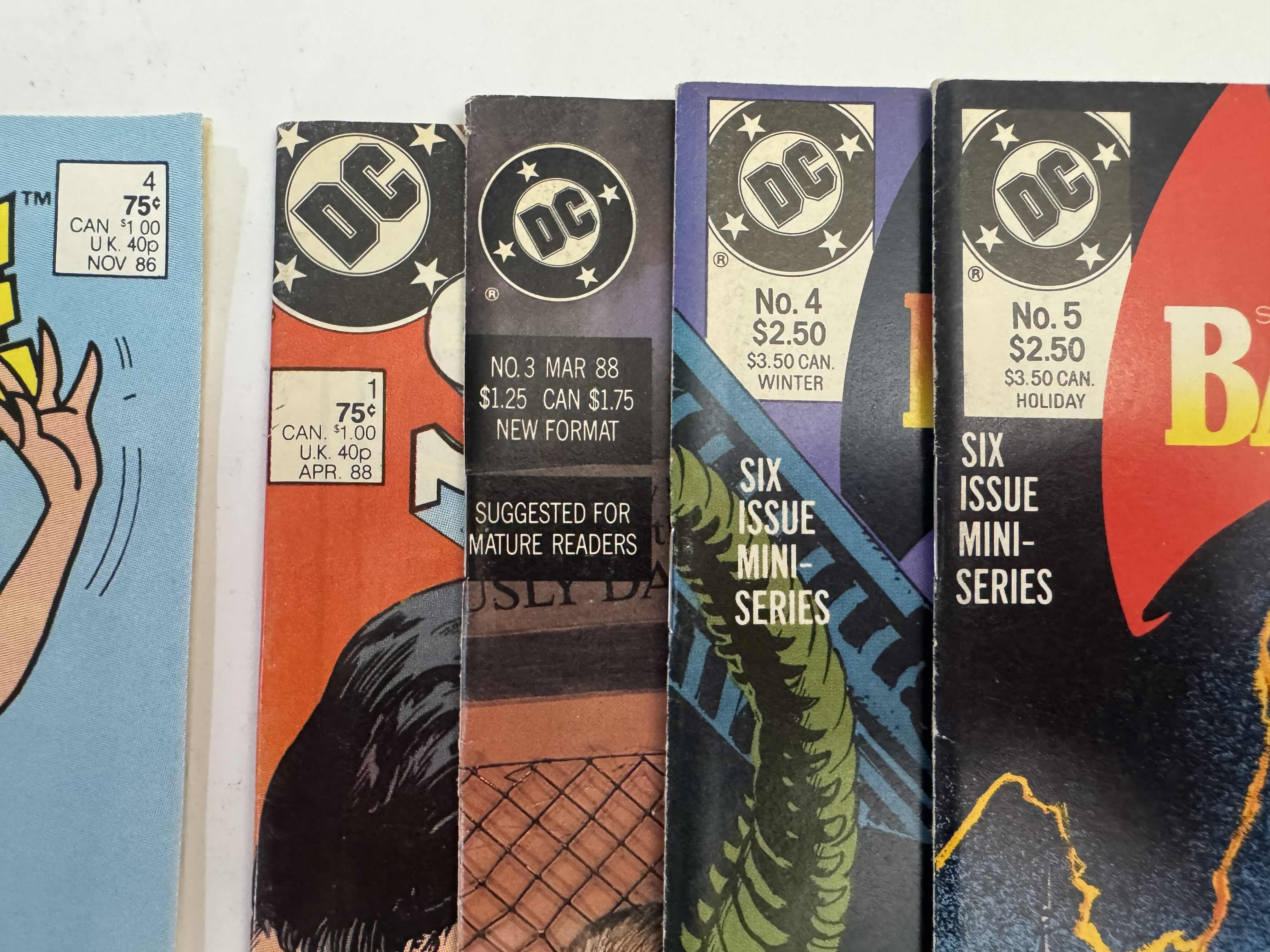 Photo 1 of 5- VINTAGE DC COMIC BOOKS