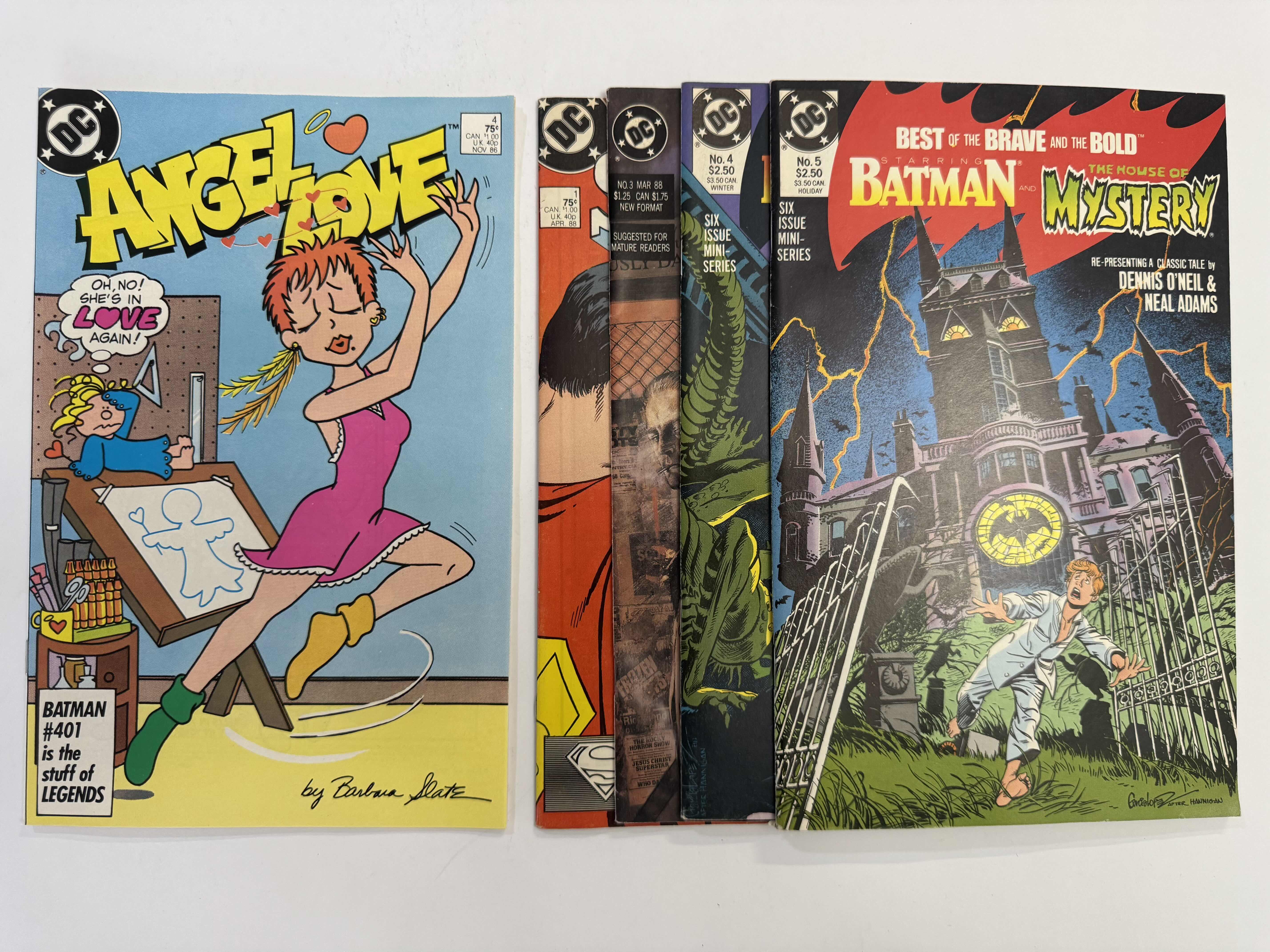 Photo 1 of 5- VINTAGE DC COMIC BOOKS