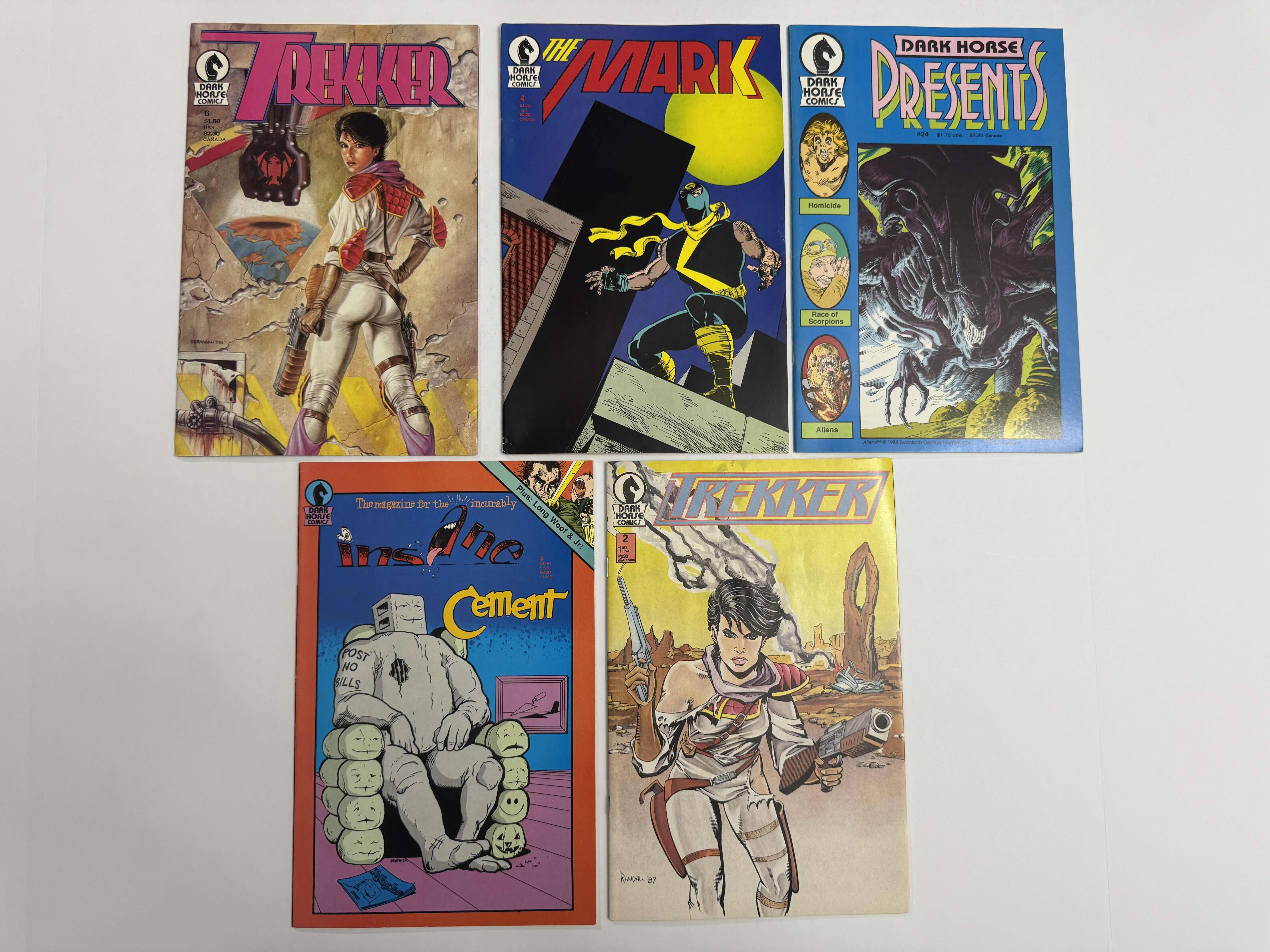 Photo 1 of 5- VINTAGE DARK HORSE COMIC BOOKS