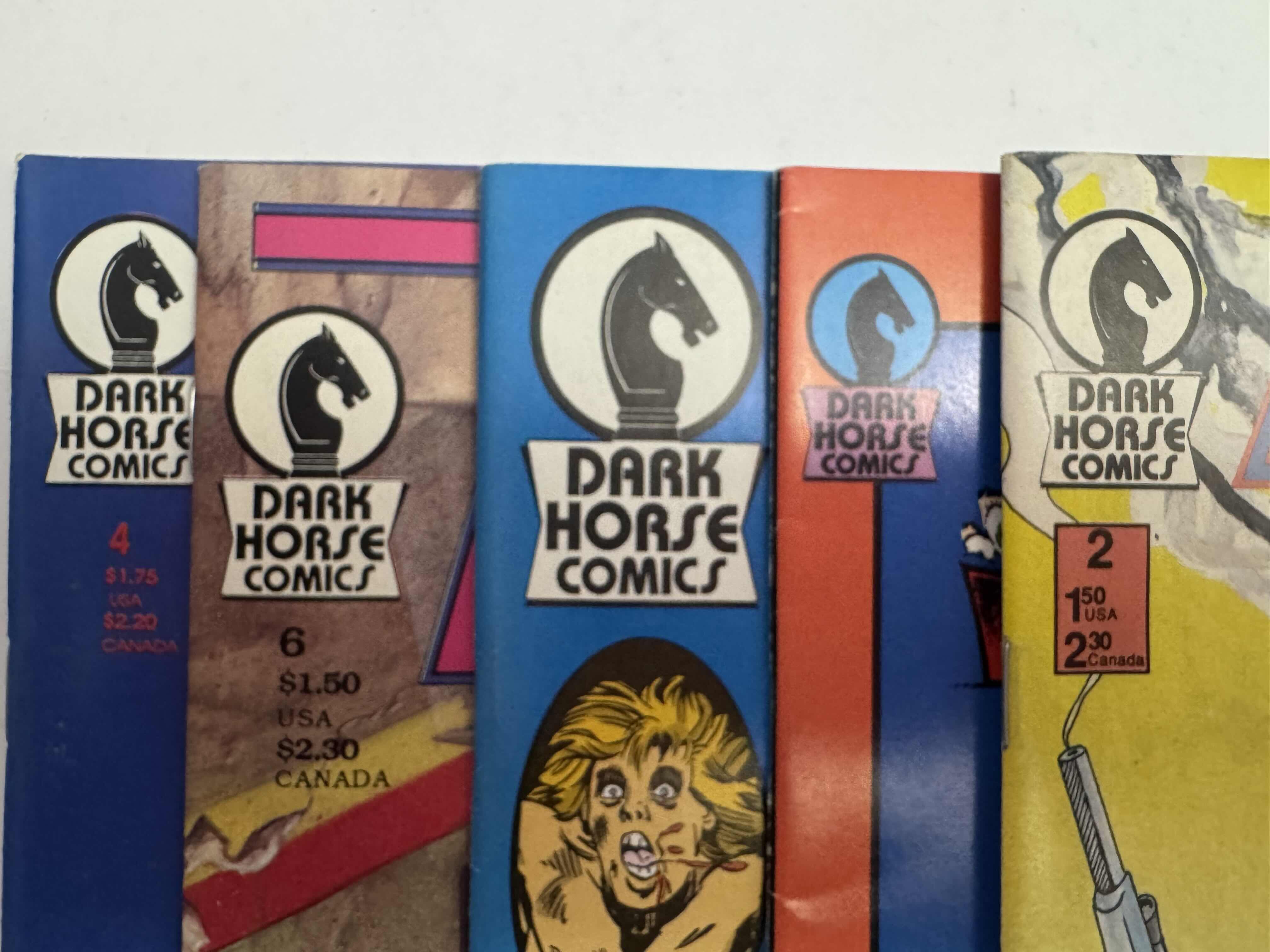Photo 1 of 5- VINTAGE DARK HORSE COMIC BOOKS