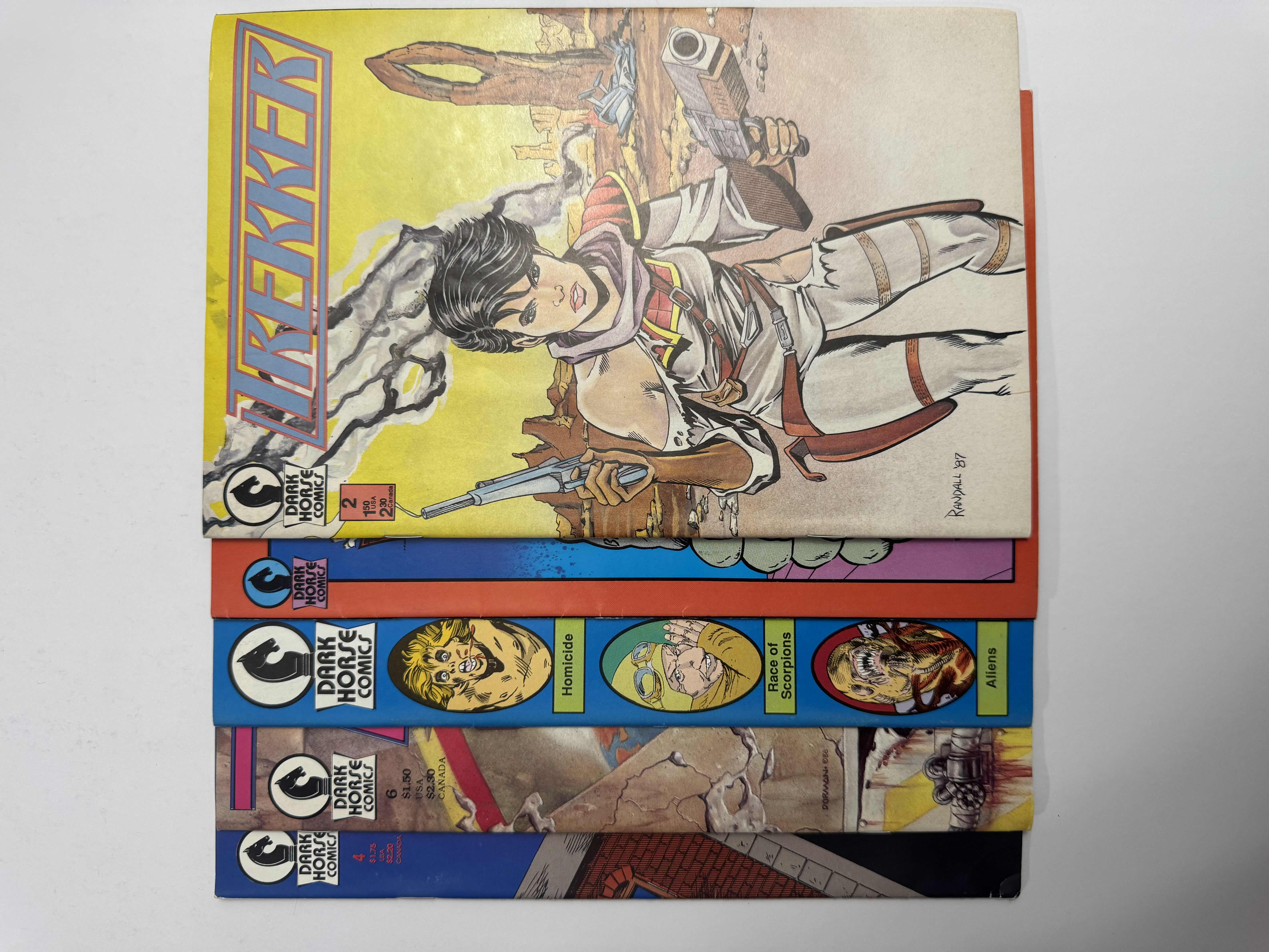 Photo 2 of 5- VINTAGE DARK HORSE COMIC BOOKS