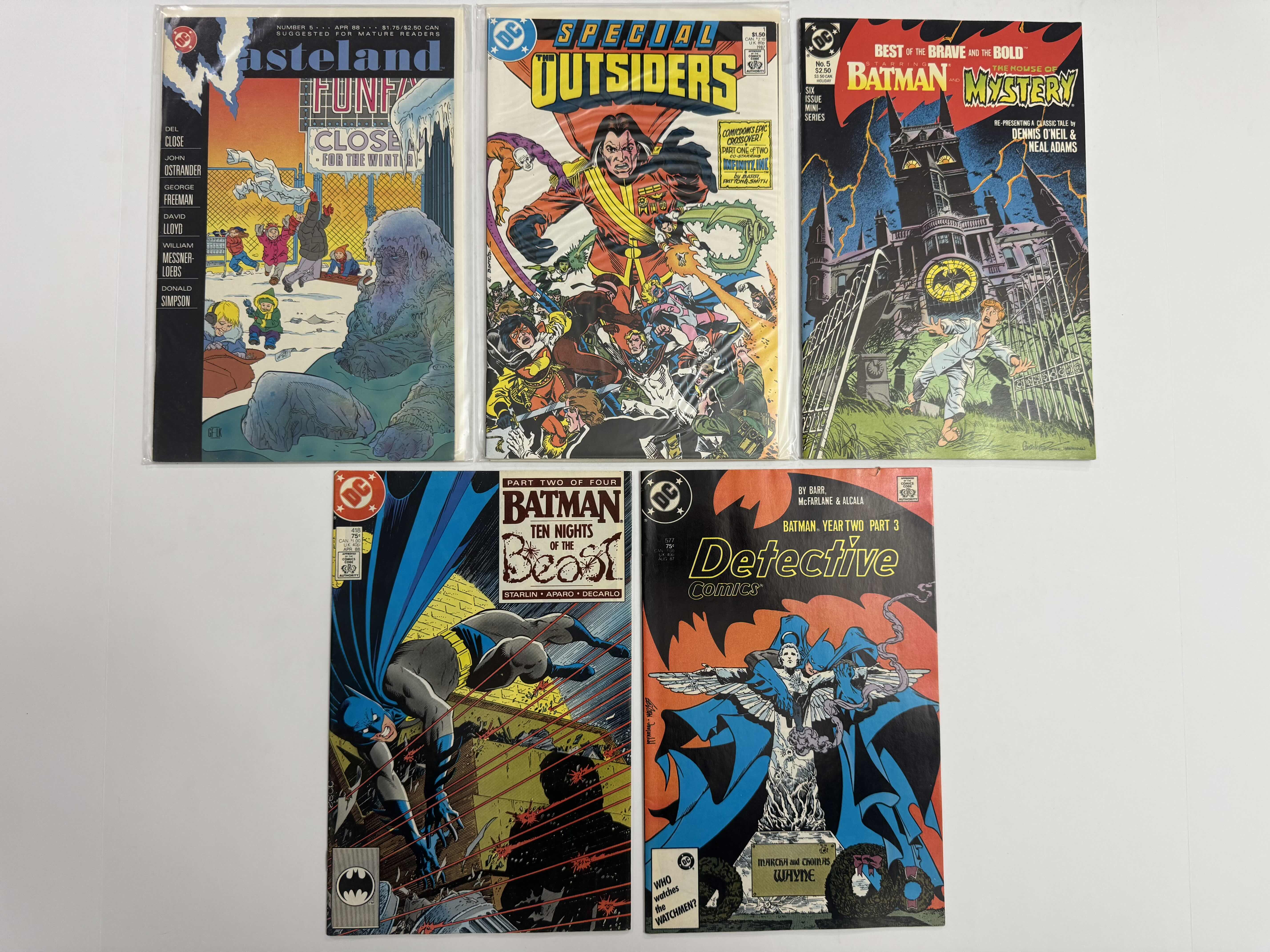 Photo 1 of 5- VINTAGE DC COMIC BOOKS