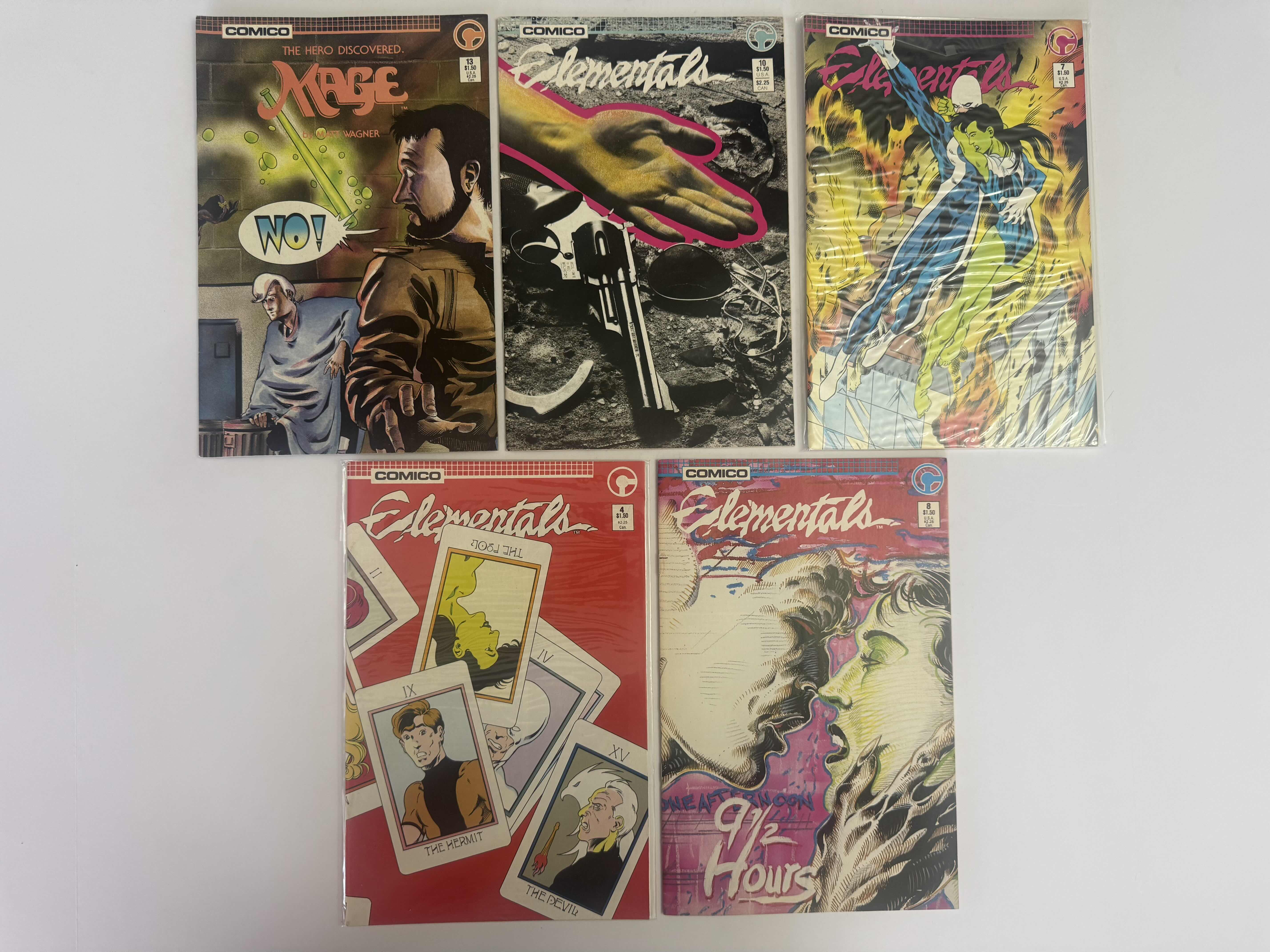 Photo 1 of 5- VINTAGE COMICO COMIC BOOKS