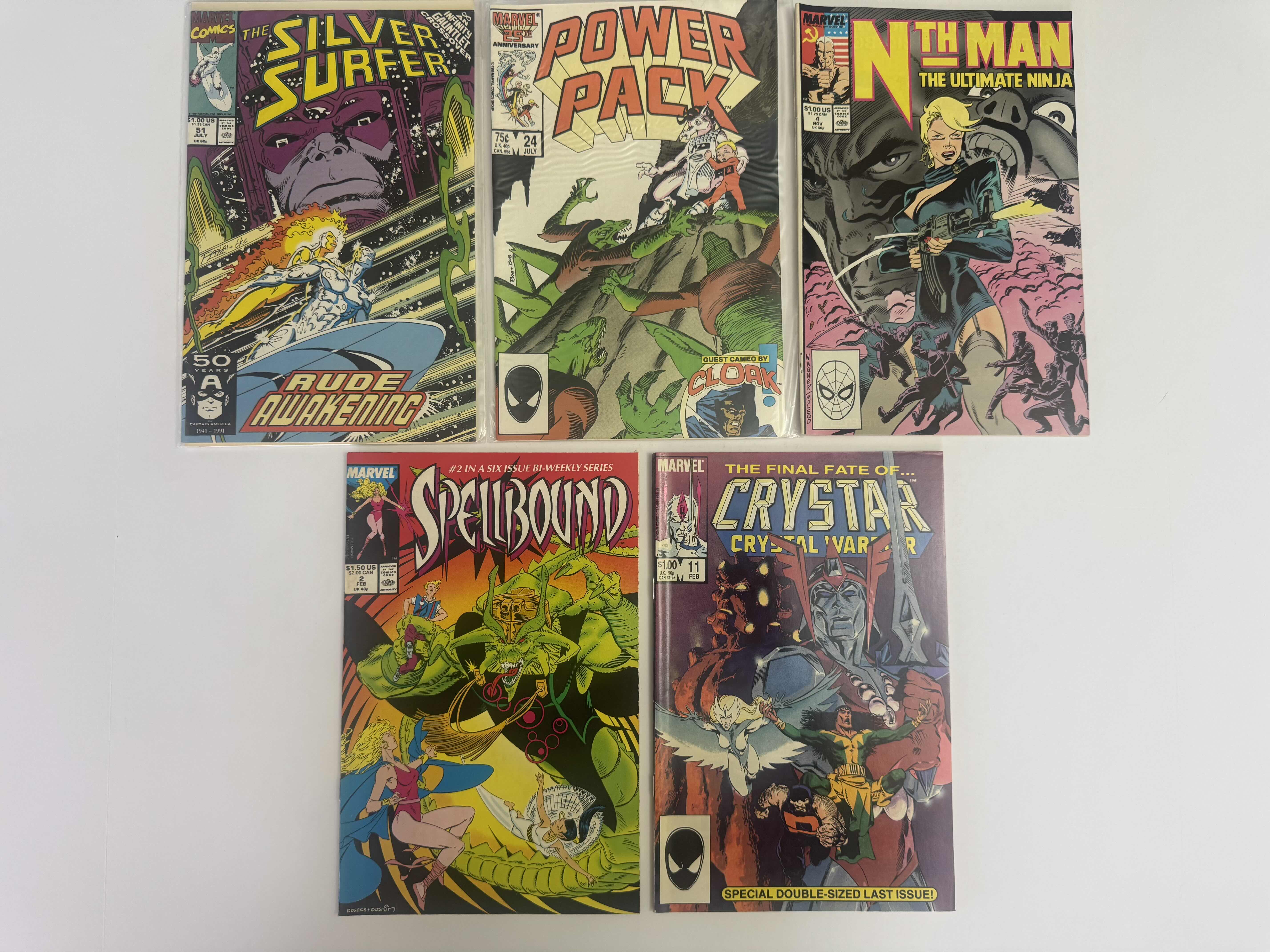 Photo 1 of 5- VINTAGE MARVEL COMIC BOOKS