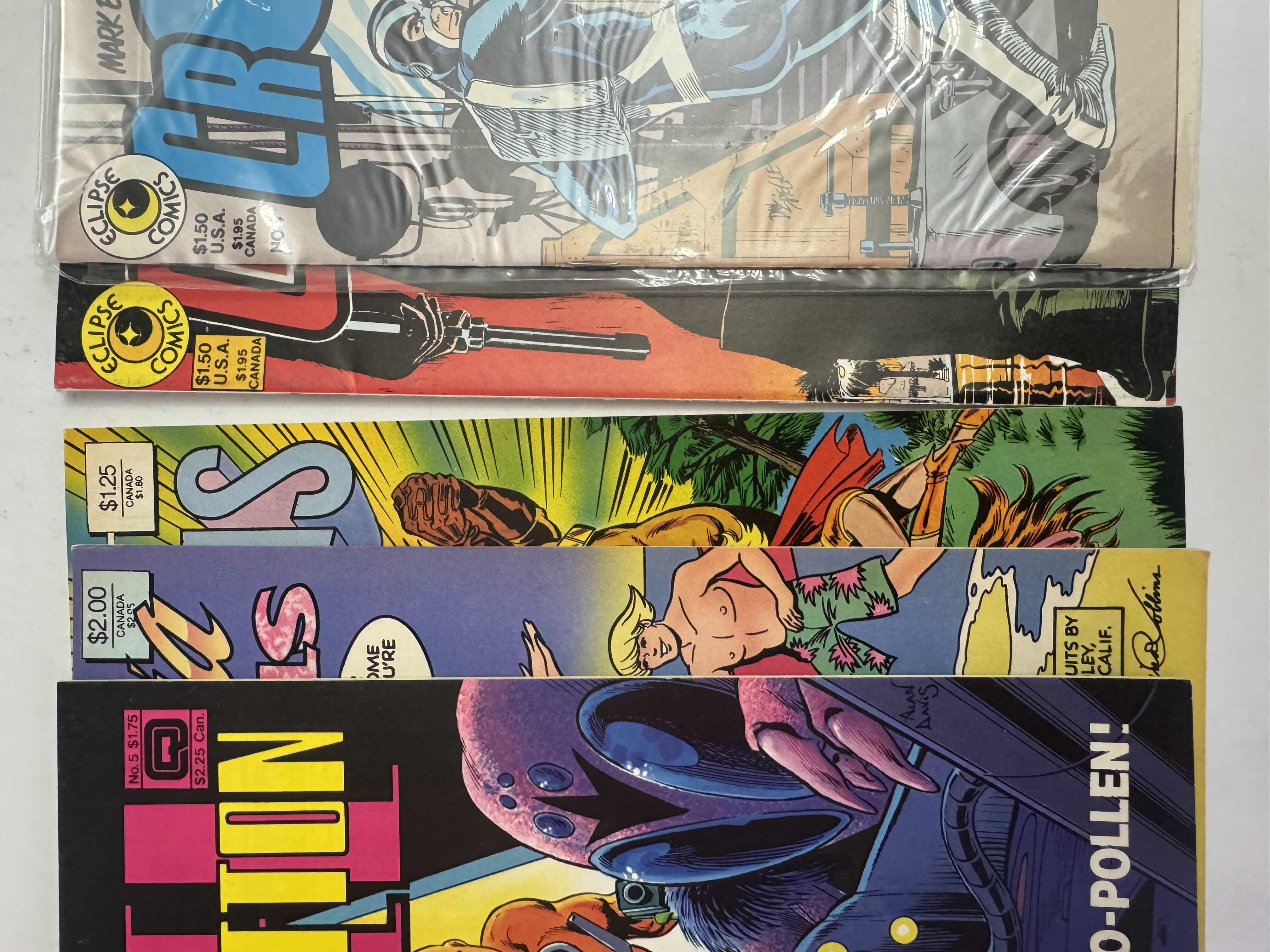 Photo 1 of 5- VINTAGE ECLIPSE COMIC BOOKS