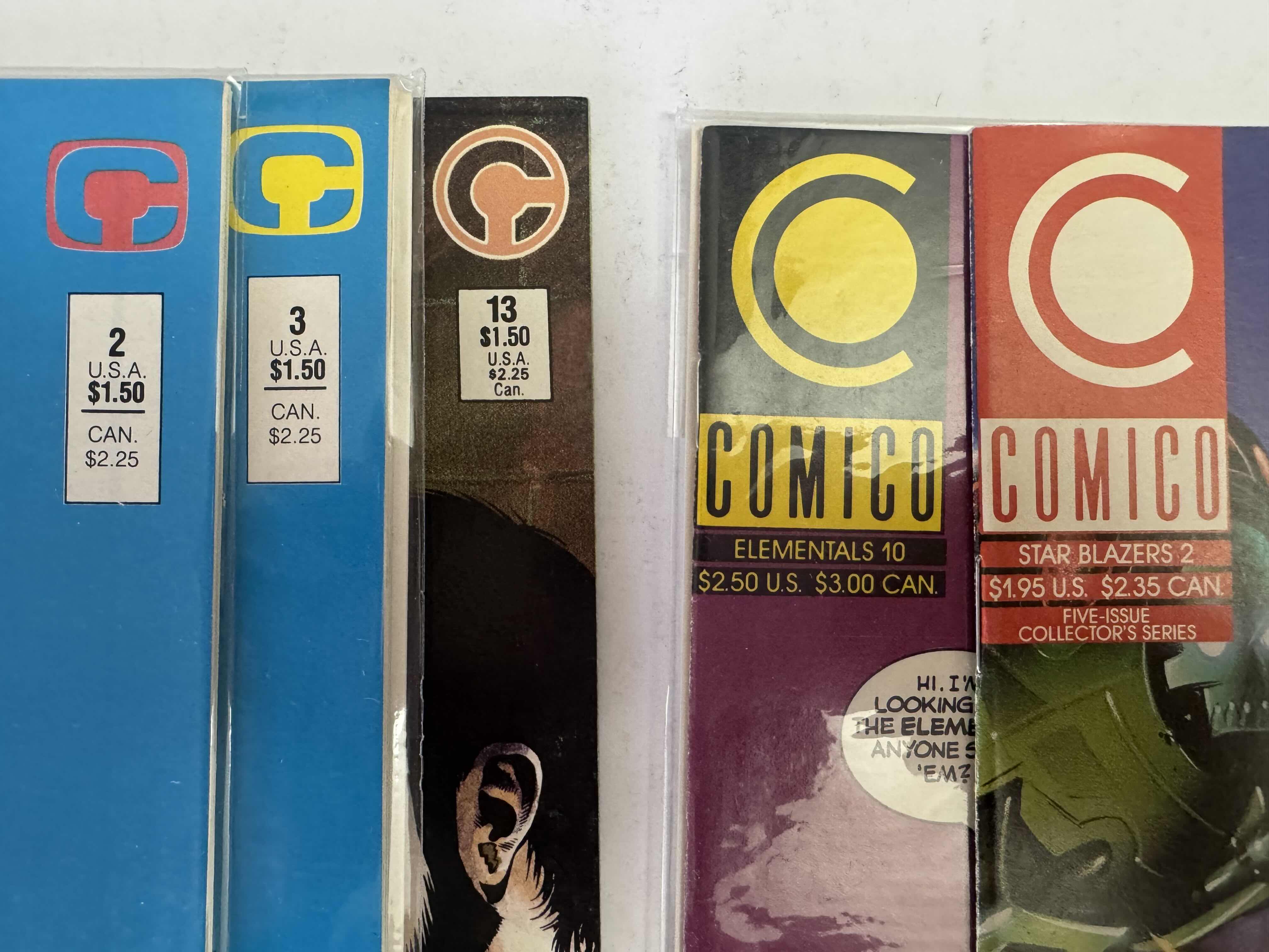 Photo 1 of 5- VINTAGE COMICO COMIC BOOKS