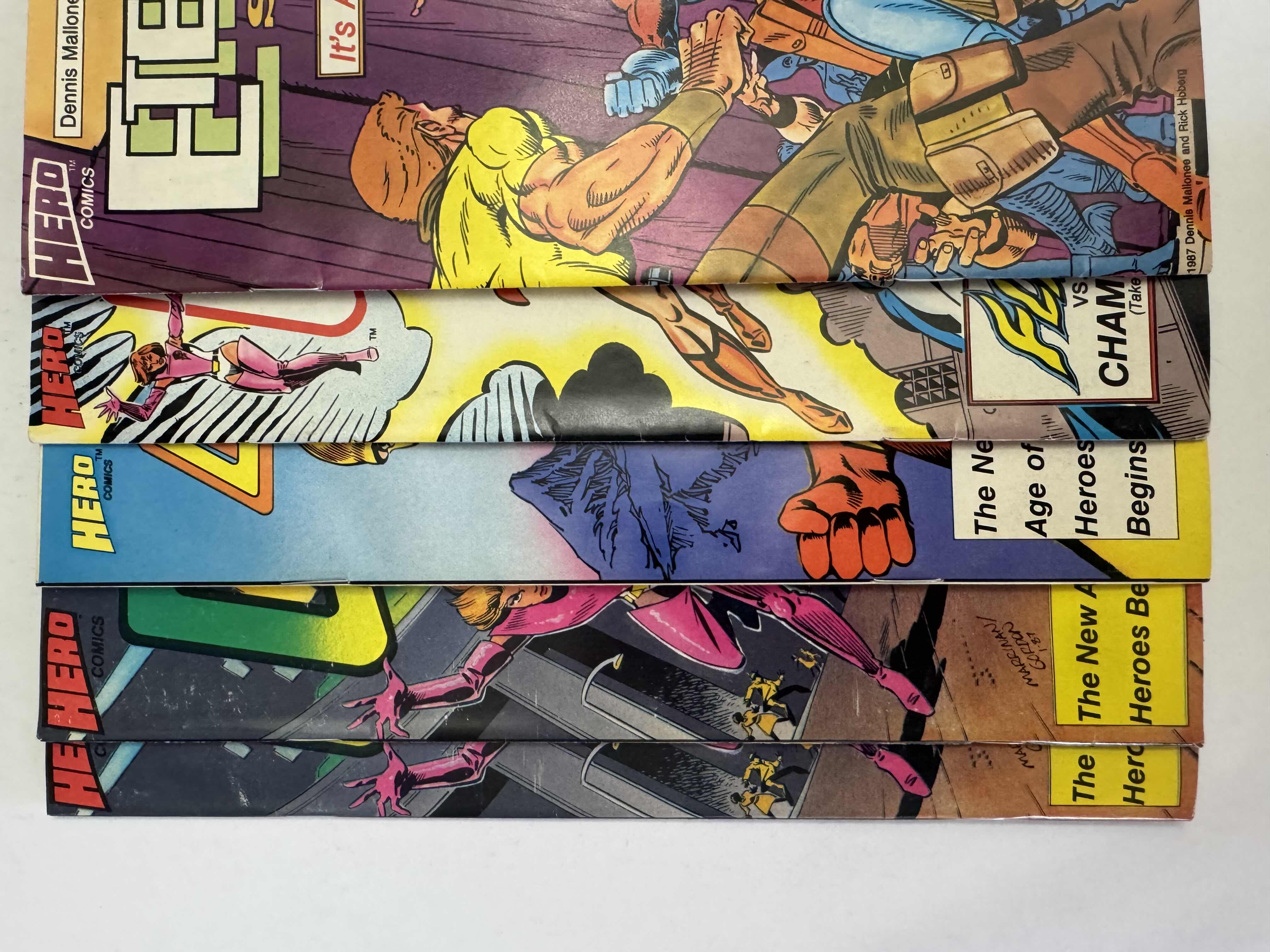 Photo 1 of 5- VINTAGE HERO COMIC BOOKS