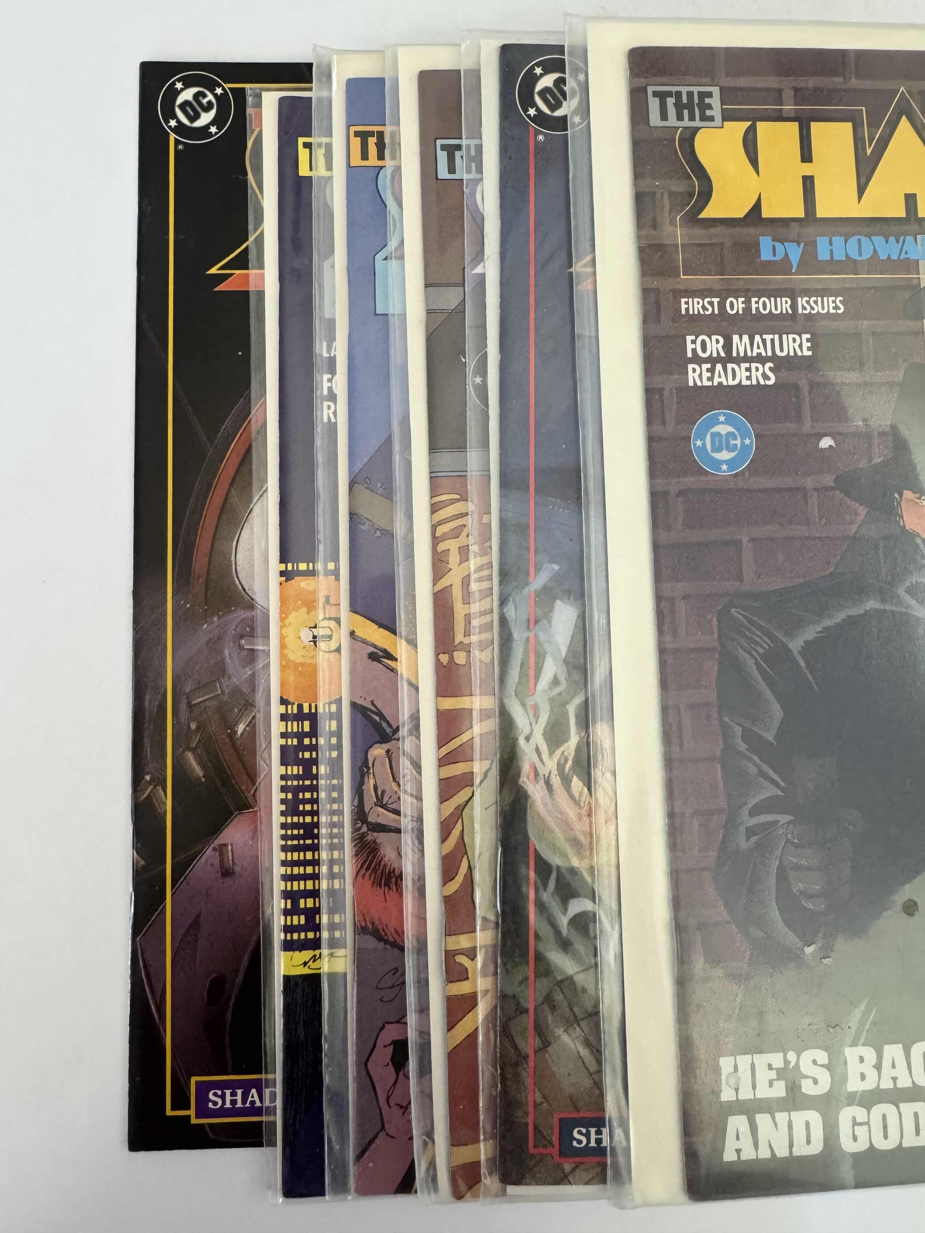 Photo 1 of 6- VINTAGE DC THE SHADOW COMIC BOOKS