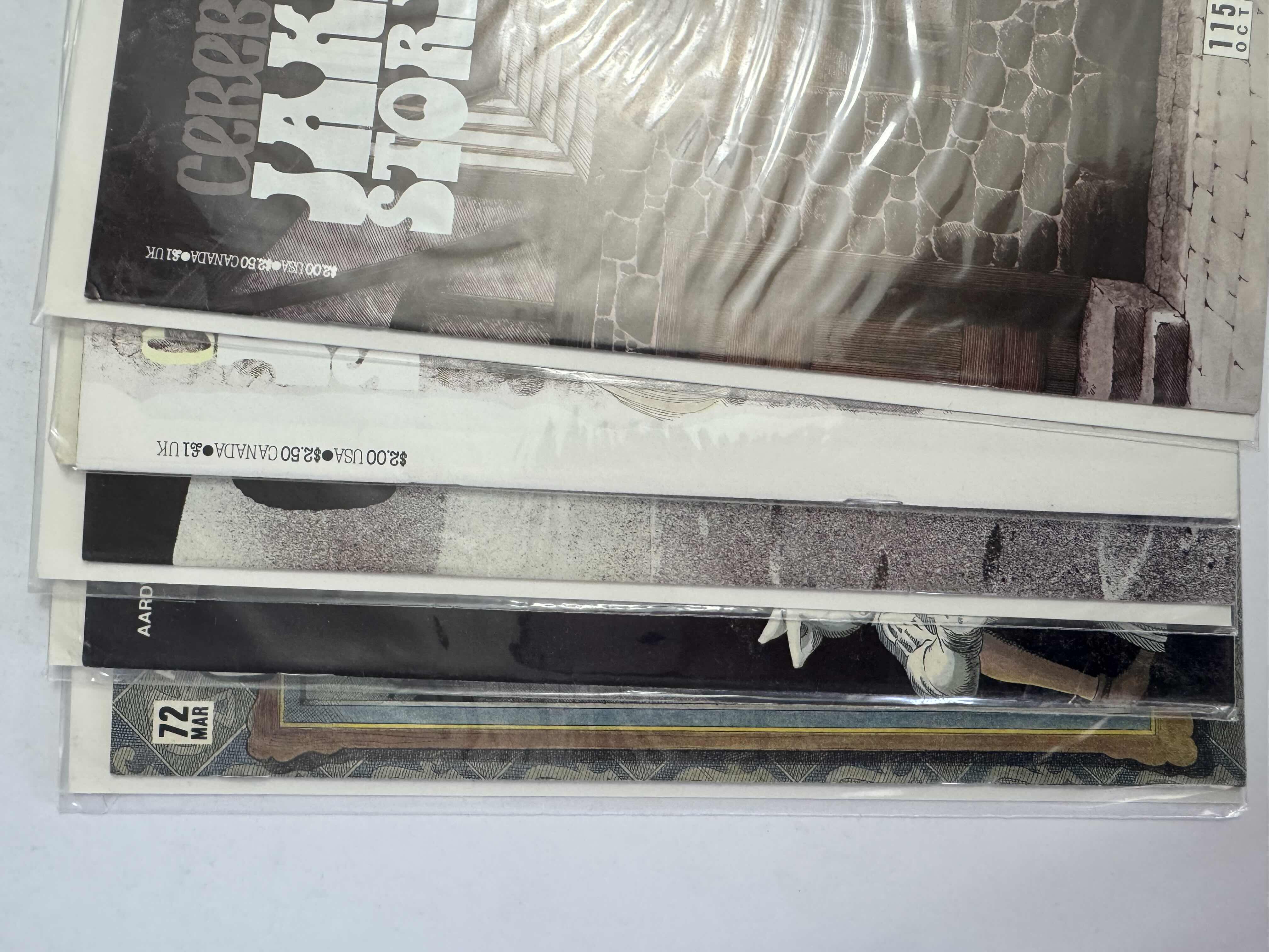 Photo 1 of 5- VINTAGE CEREBUS COMIC BOOKS