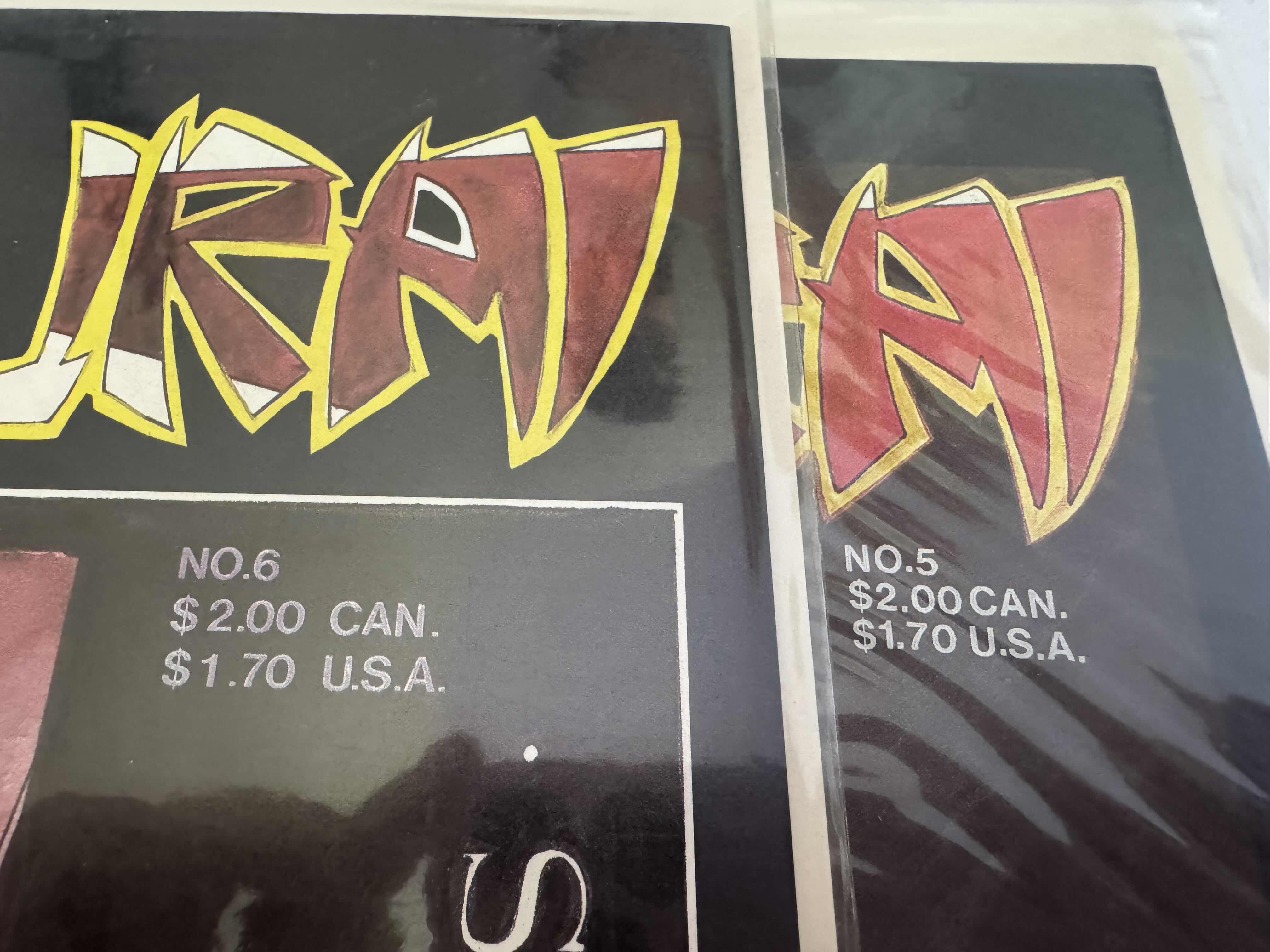 Photo 3 of 5- VINTAGE SAMURAI COMIC BOOKS