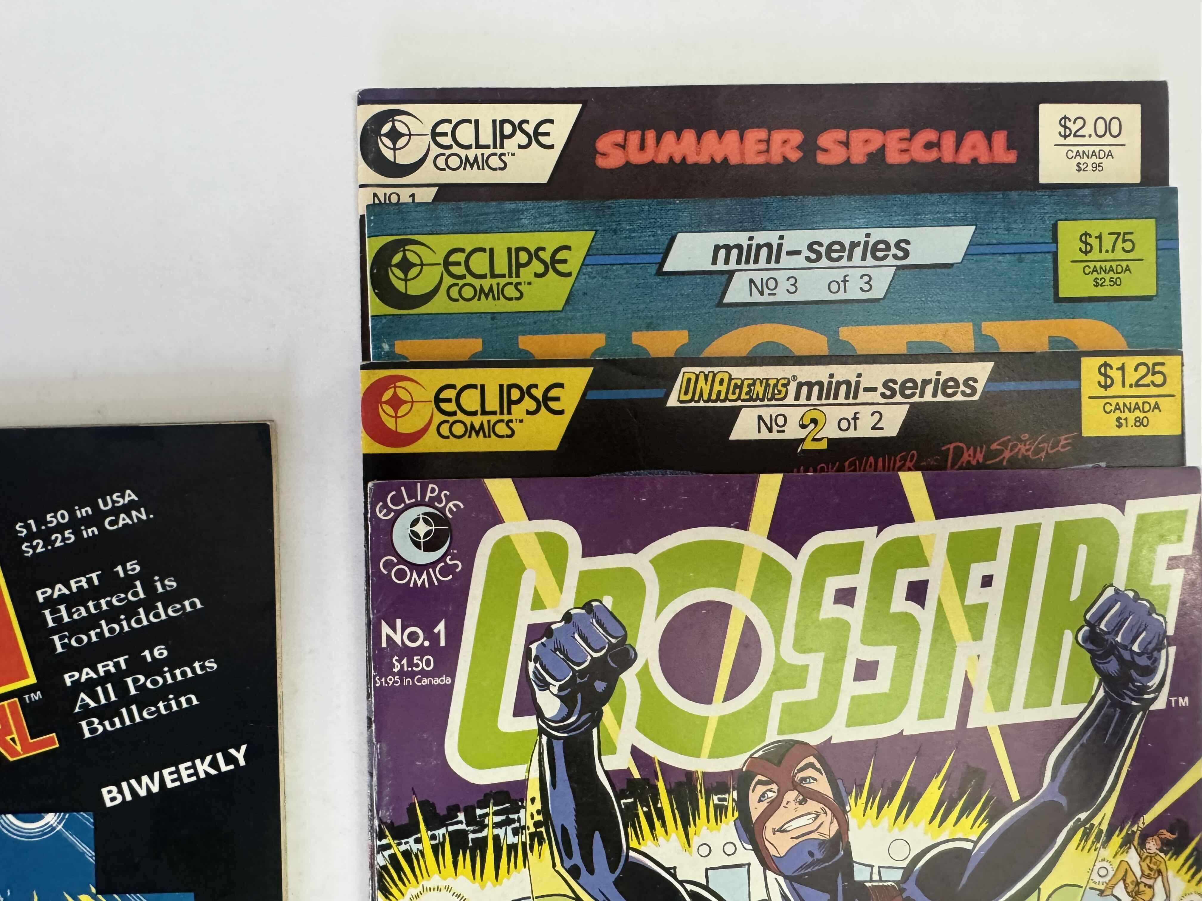 Photo 1 of 5- VINTAGE ECLIPSE COMIC BOOKS