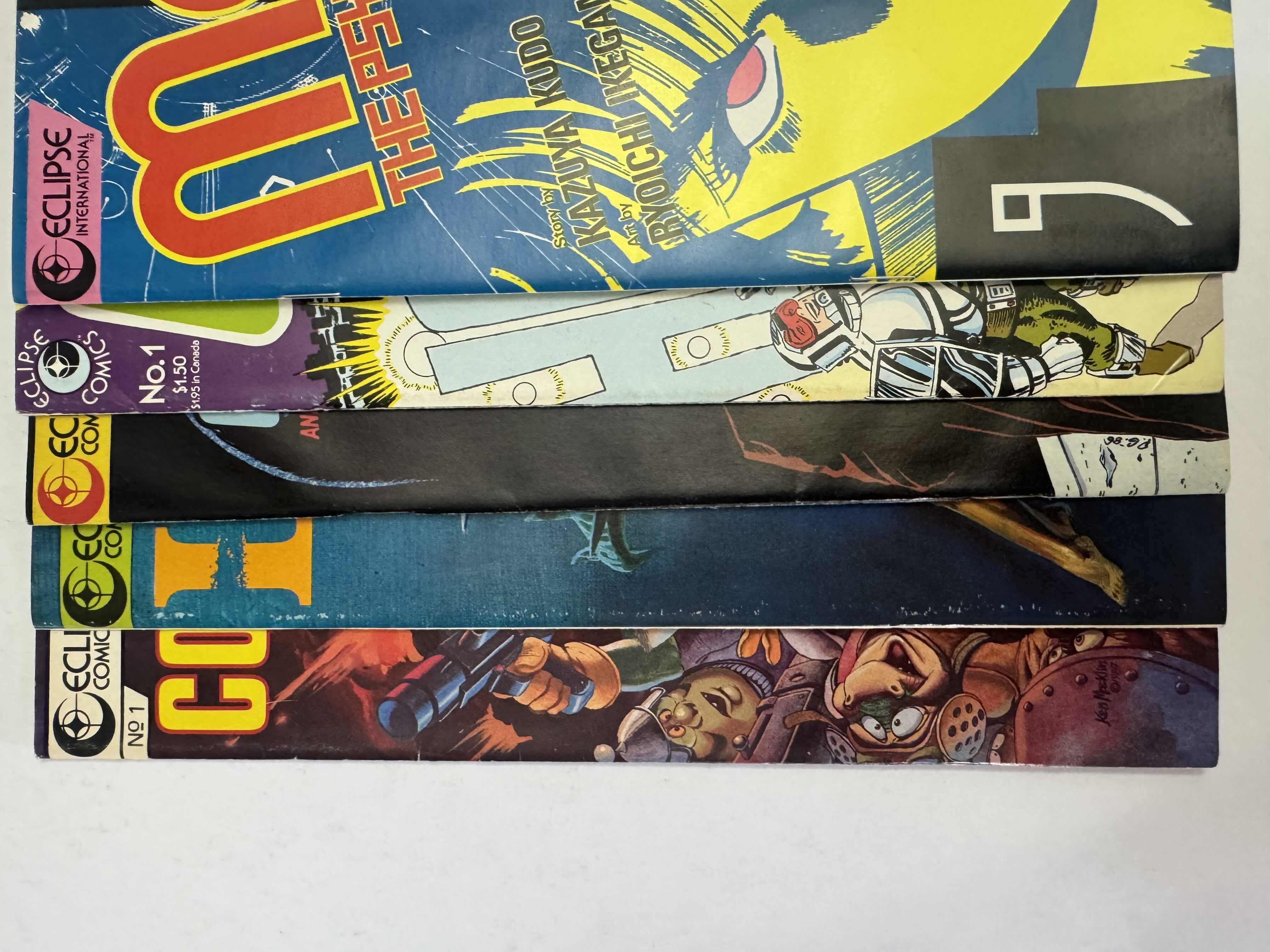 Photo 1 of 5- VINTAGE ECLIPSE COMIC BOOKS