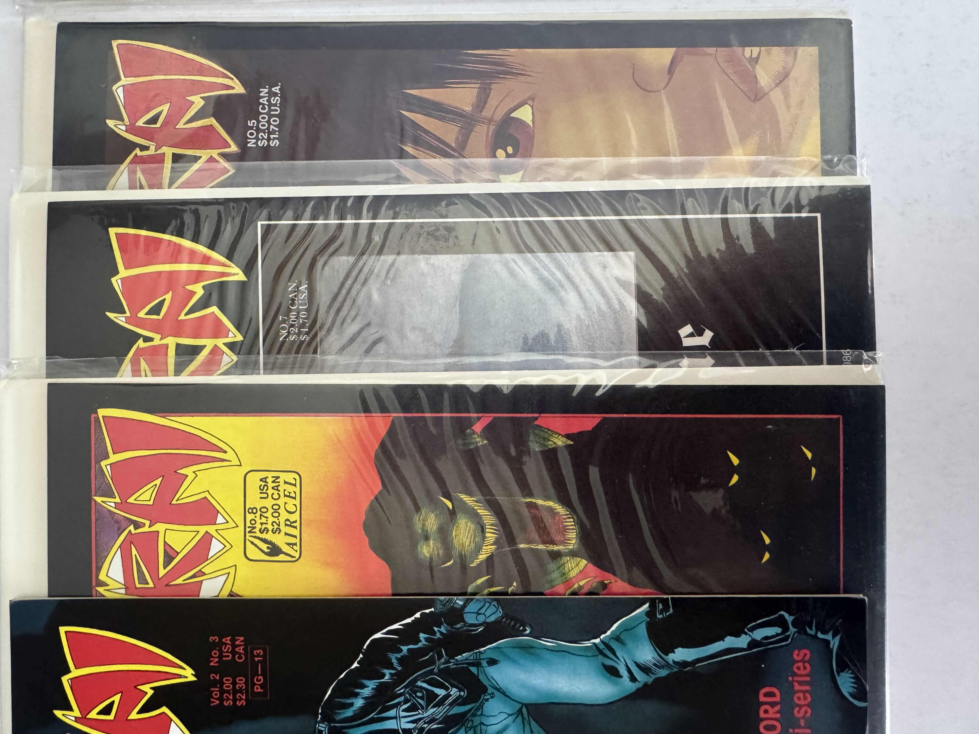 Photo 1 of 5- VINTAGE SAMURAI COMIC BOOKS