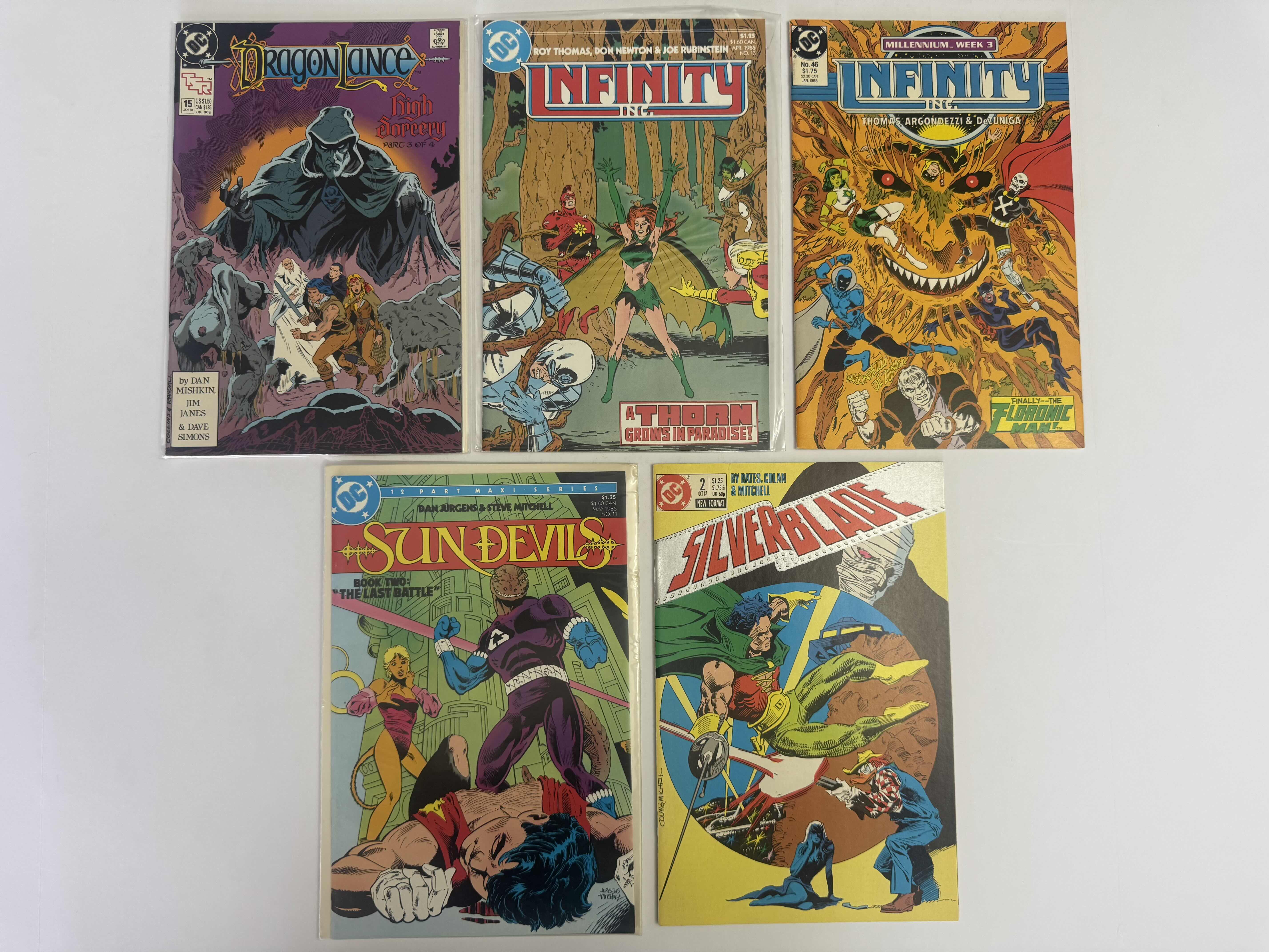 Photo 1 of 5- VINTAGE DC COMIC BOOKS