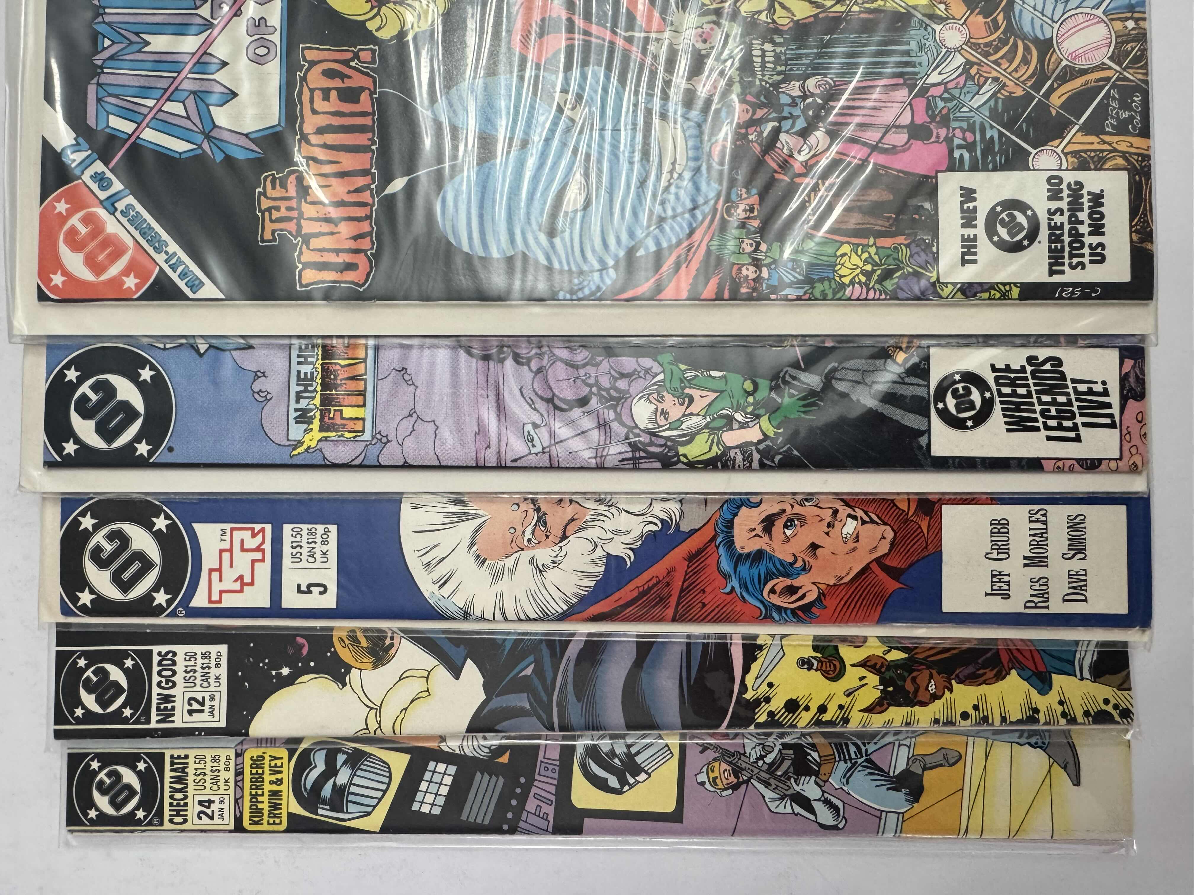 Photo 1 of 5- VINTAGE DC COMIC BOOKS