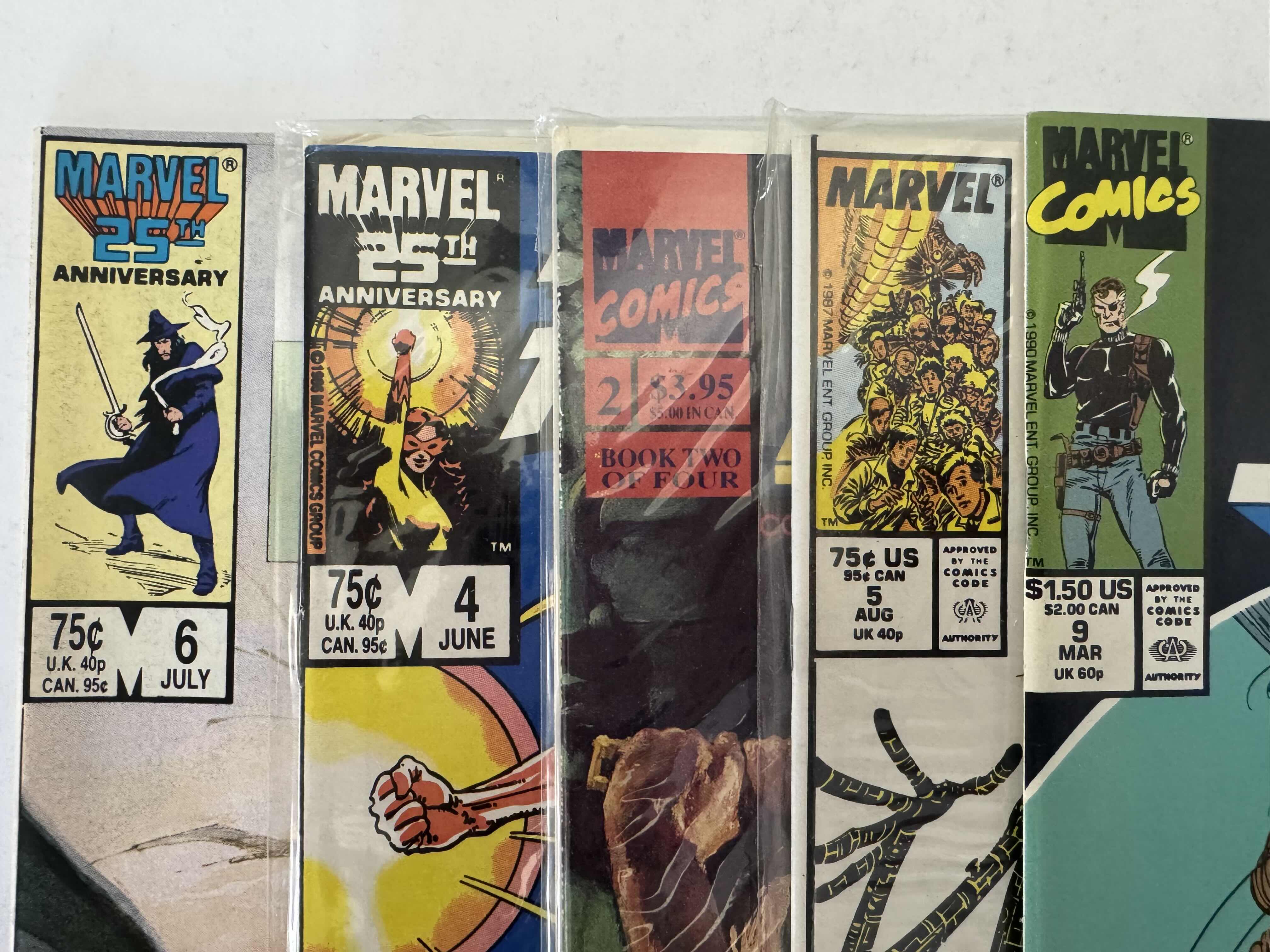 Photo 1 of 5- VINTAGE MARVEL COMIC BOOKS