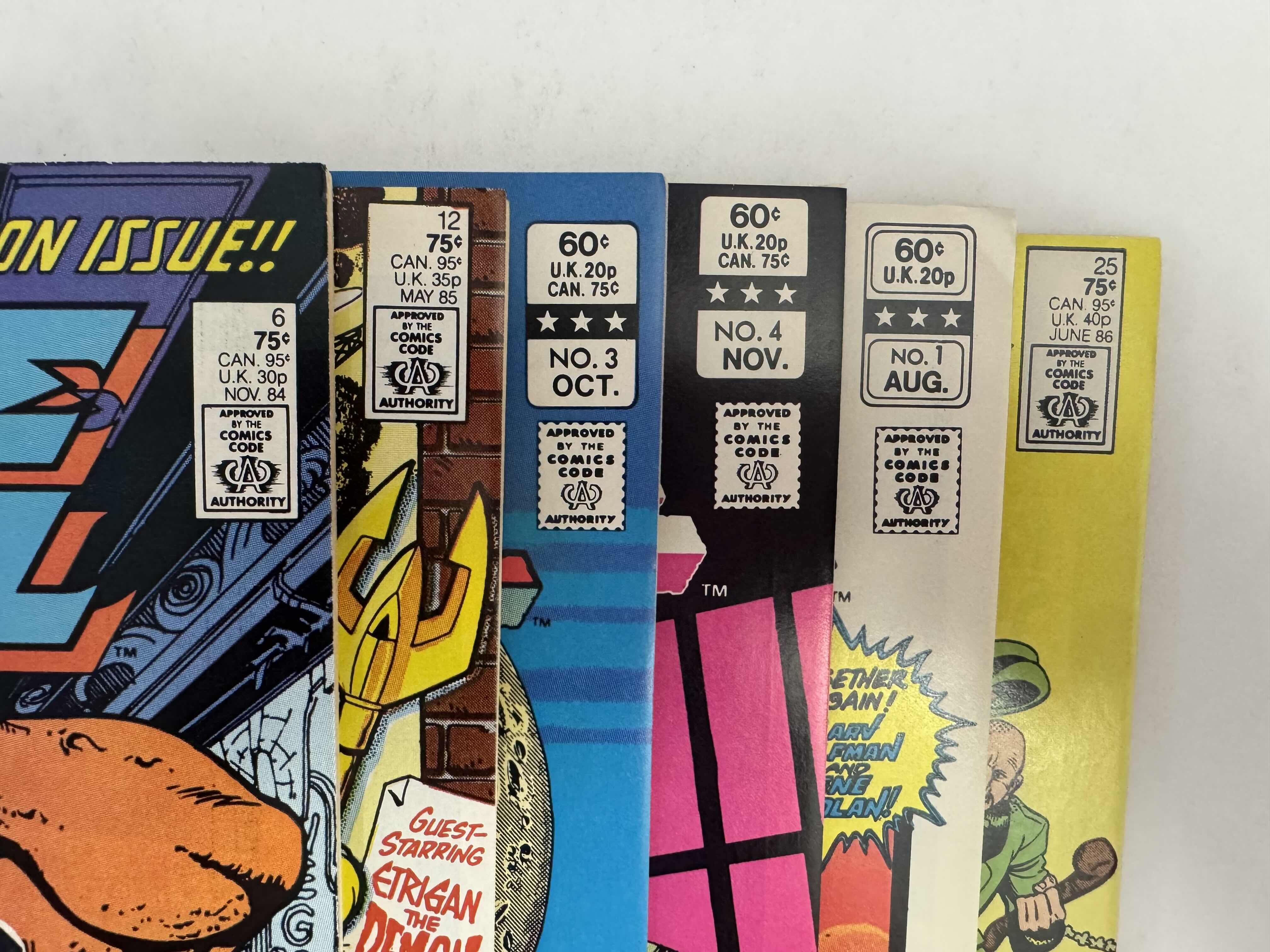 Photo 1 of 6- VINTAGE DC COMIC BOOKS