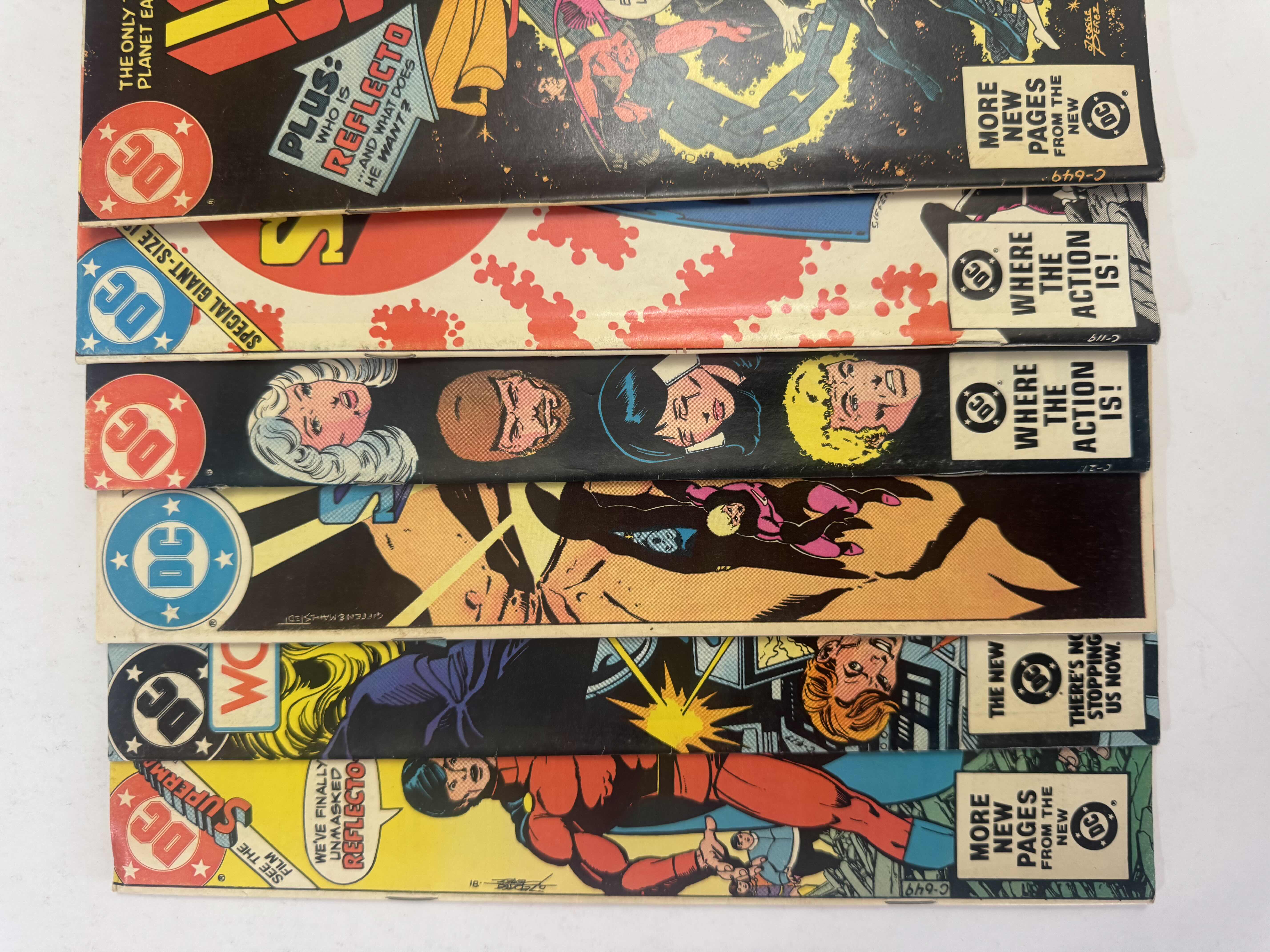 Photo 1 of 6- VINTAGE DC COMIC BOOKS