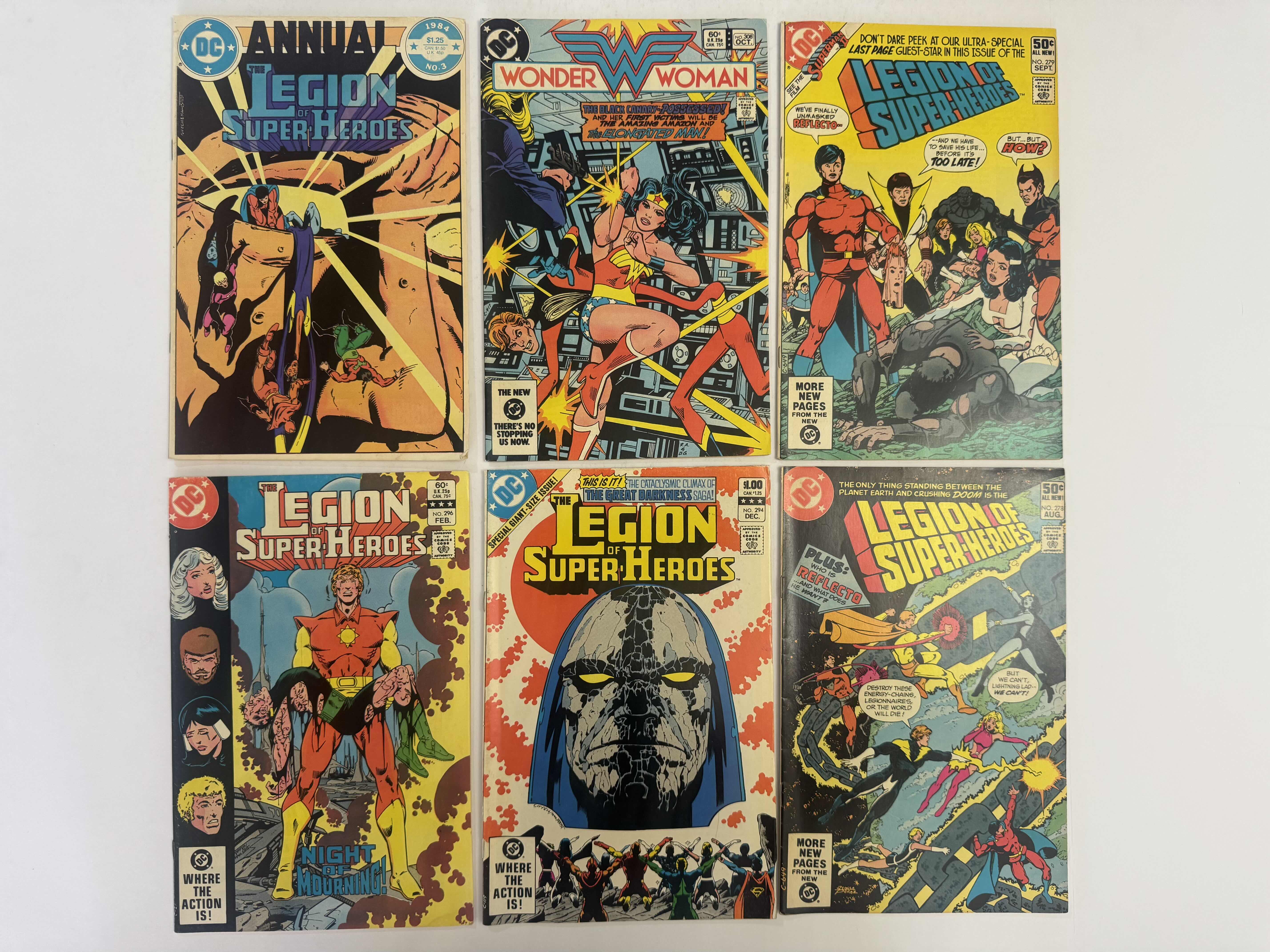 Photo 1 of 6- VINTAGE DC COMIC BOOKS