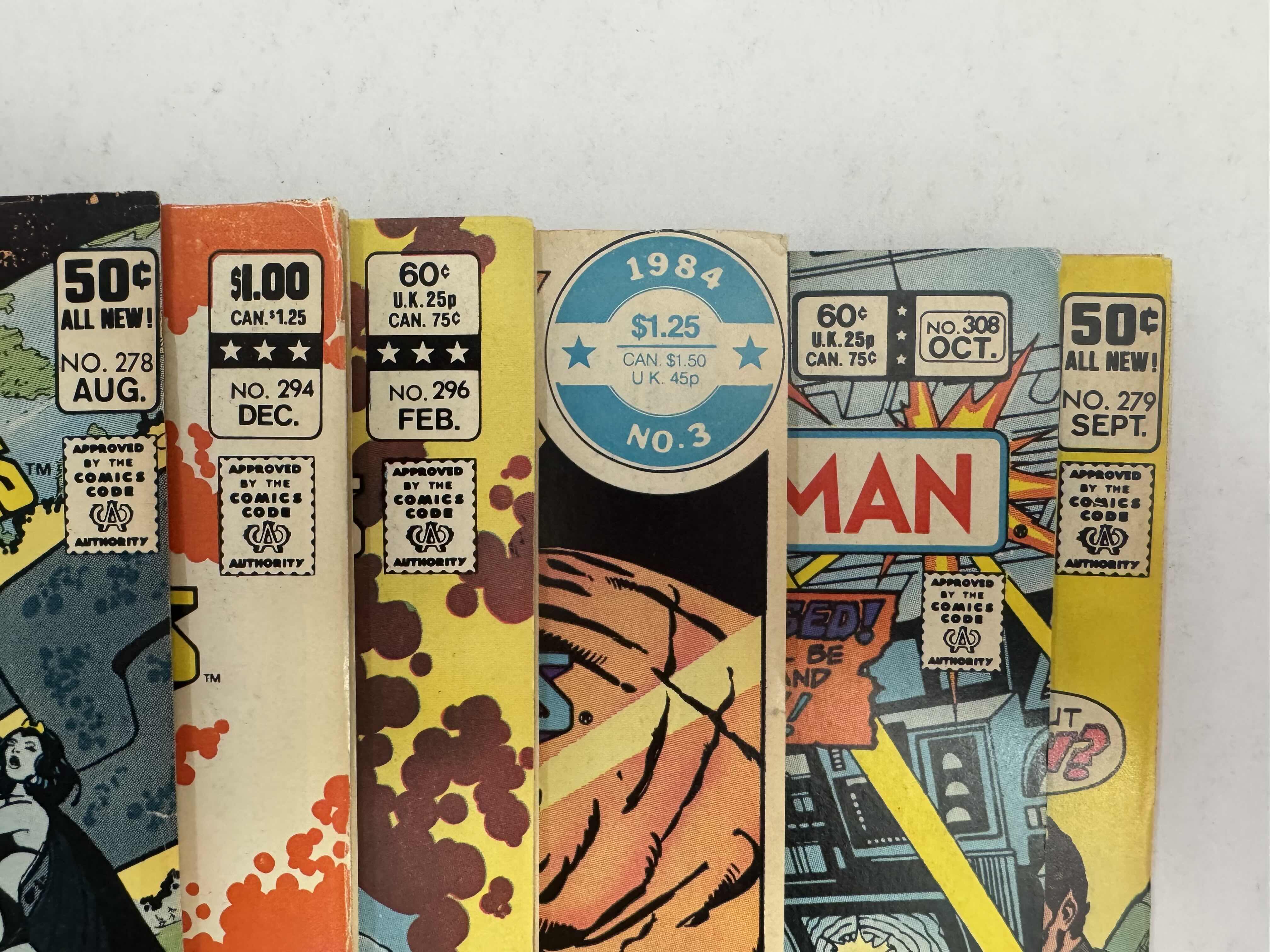 Photo 1 of 6- VINTAGE DC COMIC BOOKS