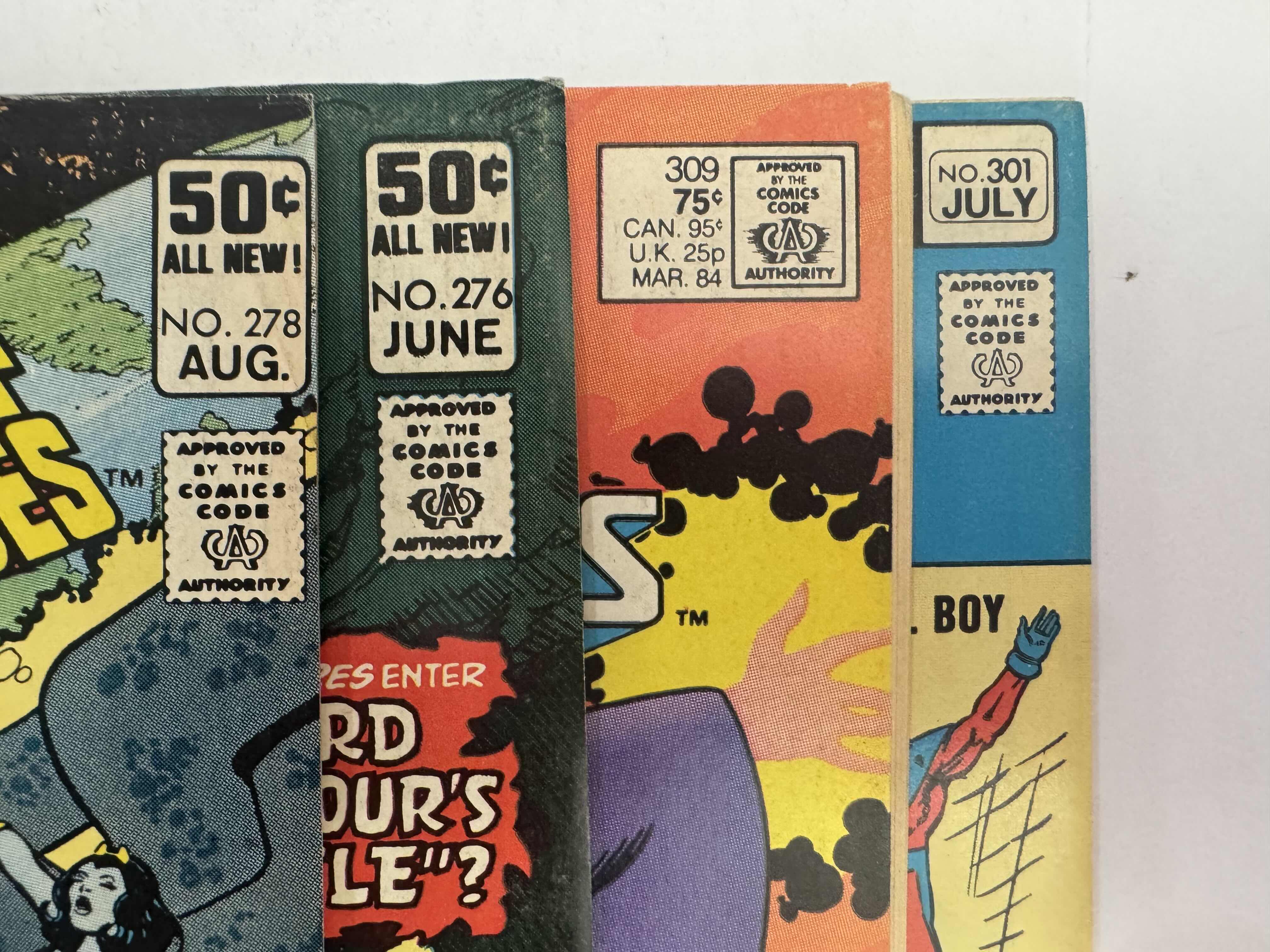 Photo 1 of 6- VINTAGE DC COMIC BOOKS