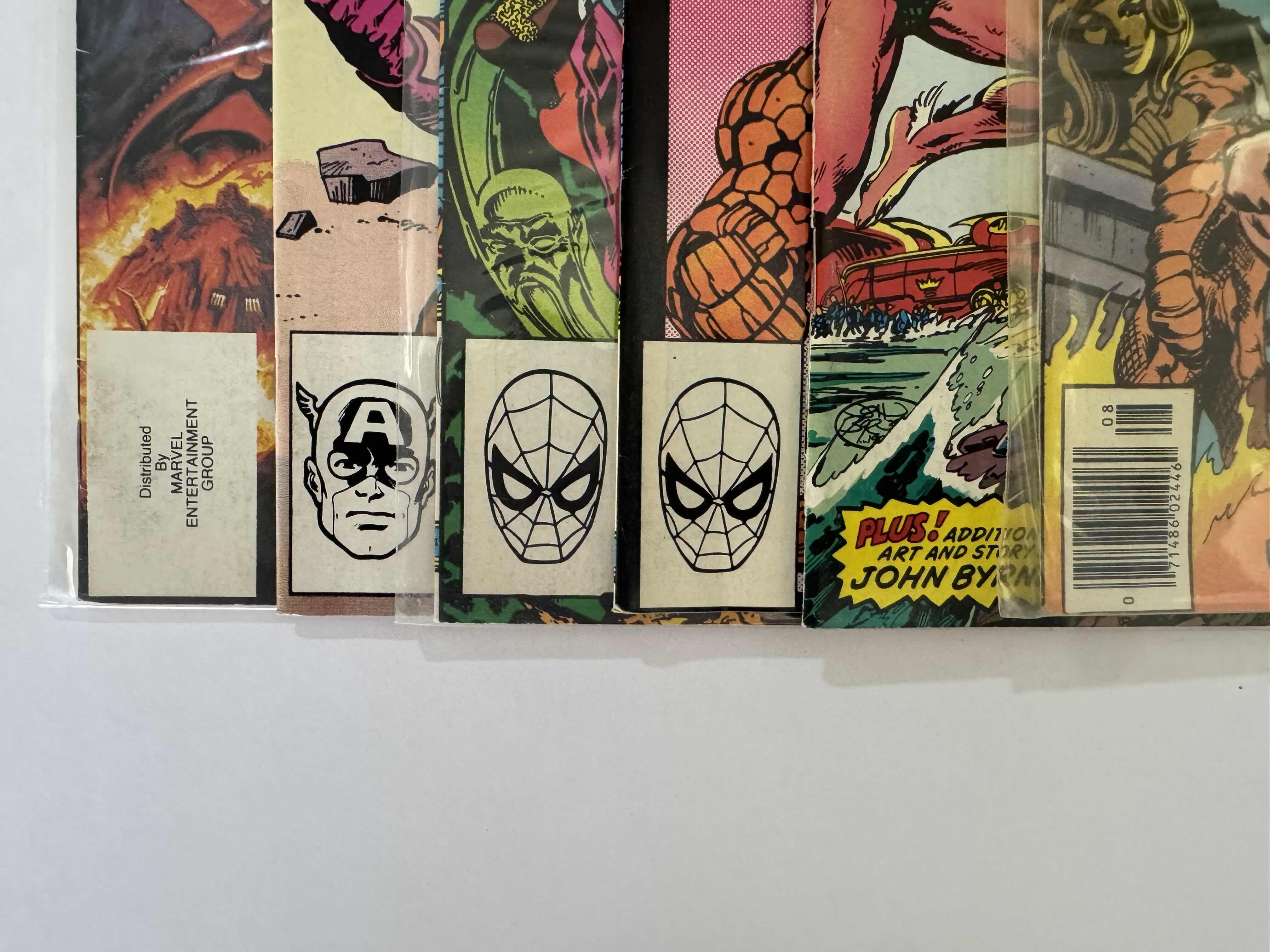 Photo 1 of 6- VINTAGE MARVEL COMIC BOOKS