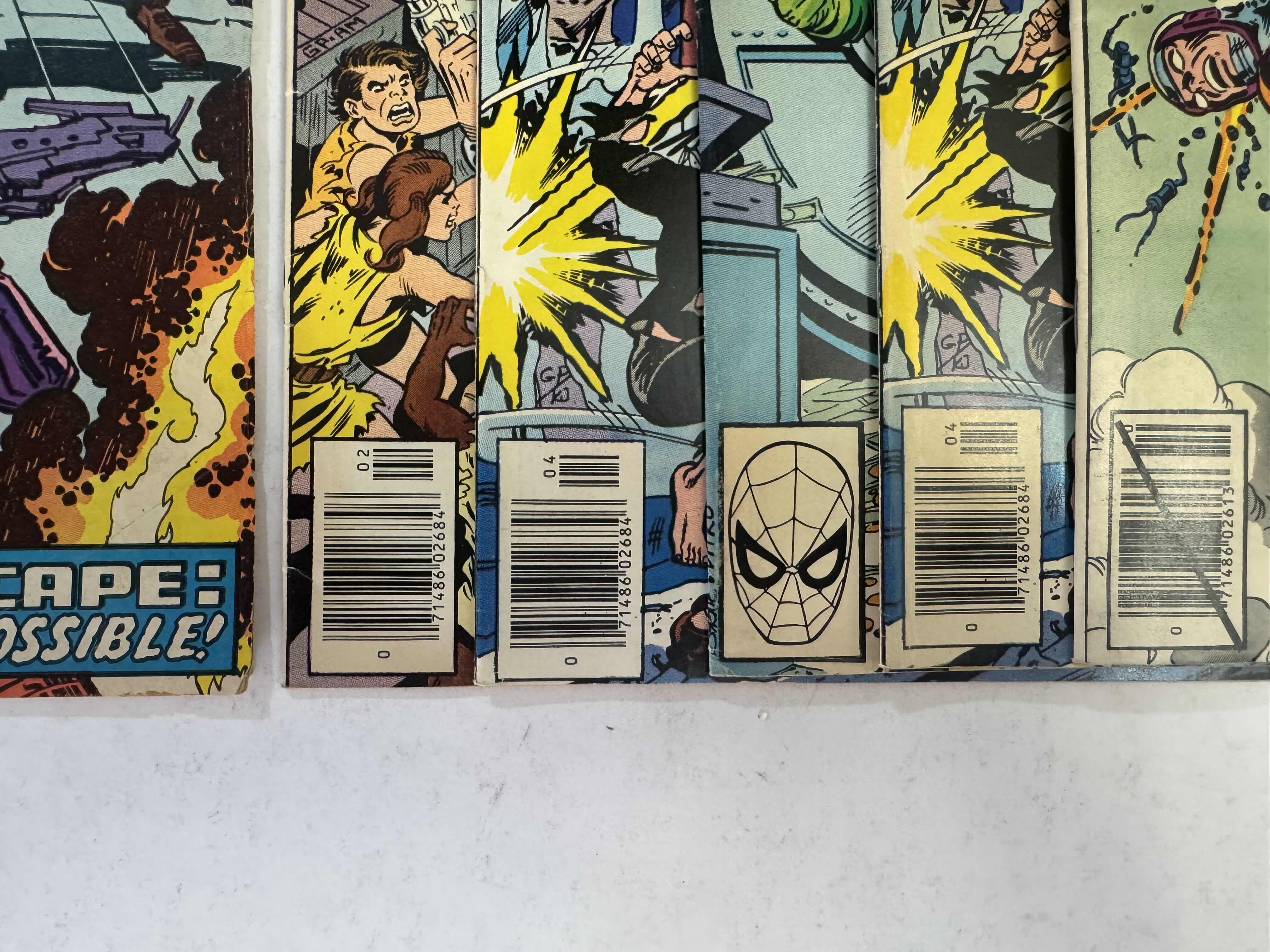 Photo 1 of 6- VINTAGE MARVEL COMIC BOOKS