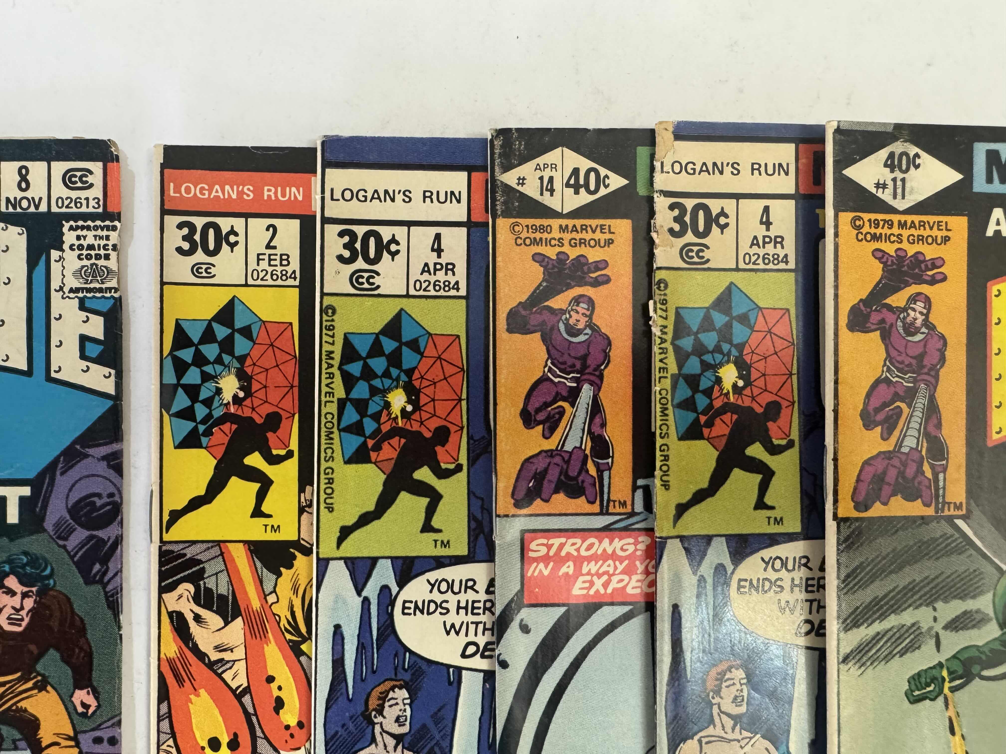 Photo 1 of 6- VINTAGE MARVEL COMIC BOOKS