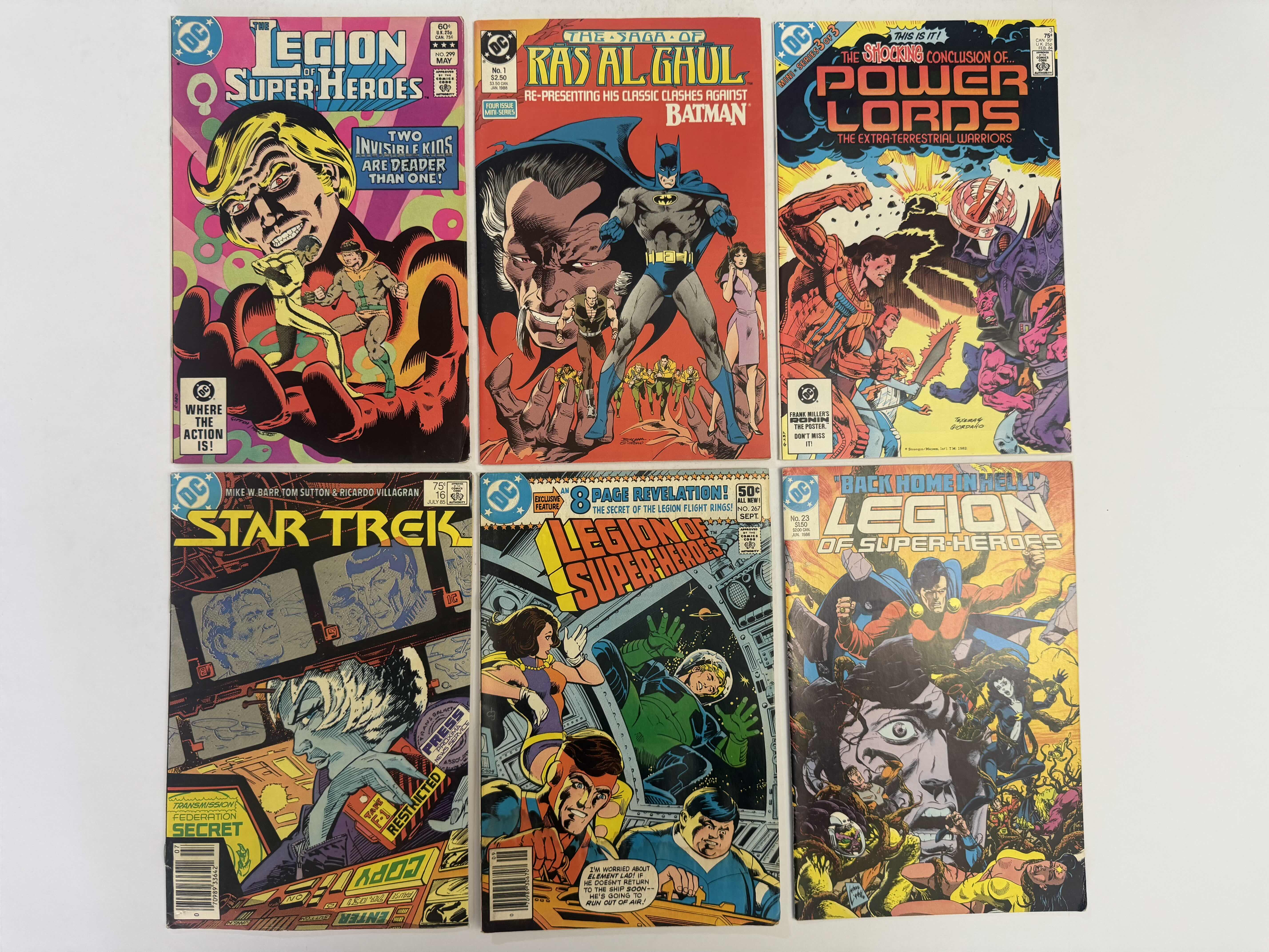 Photo 1 of 6- VINTAGE DC COMIC BOOKS