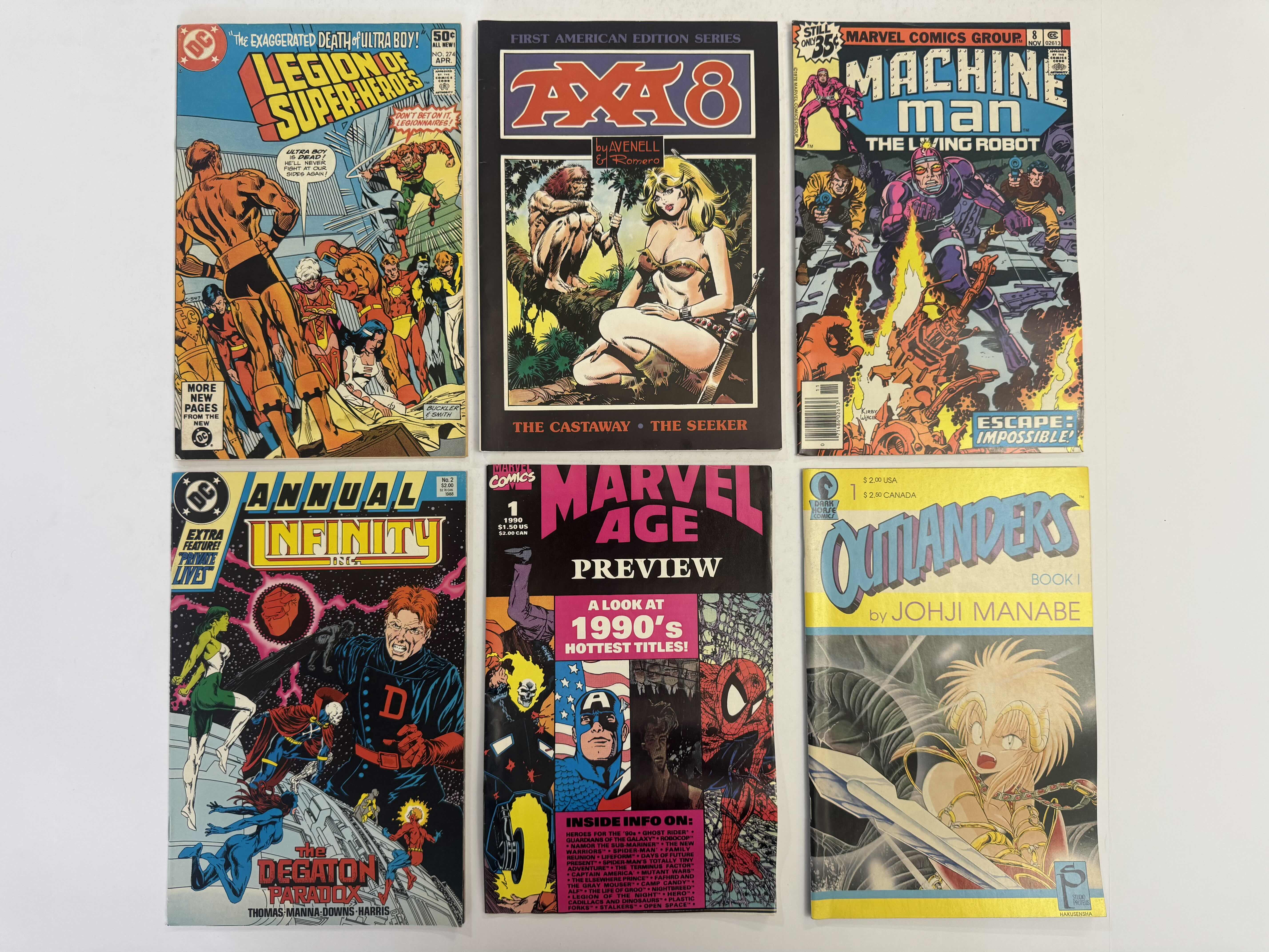 Photo 1 of 6- MIX VARIETY OF VINTAGE COMIC BOOKS