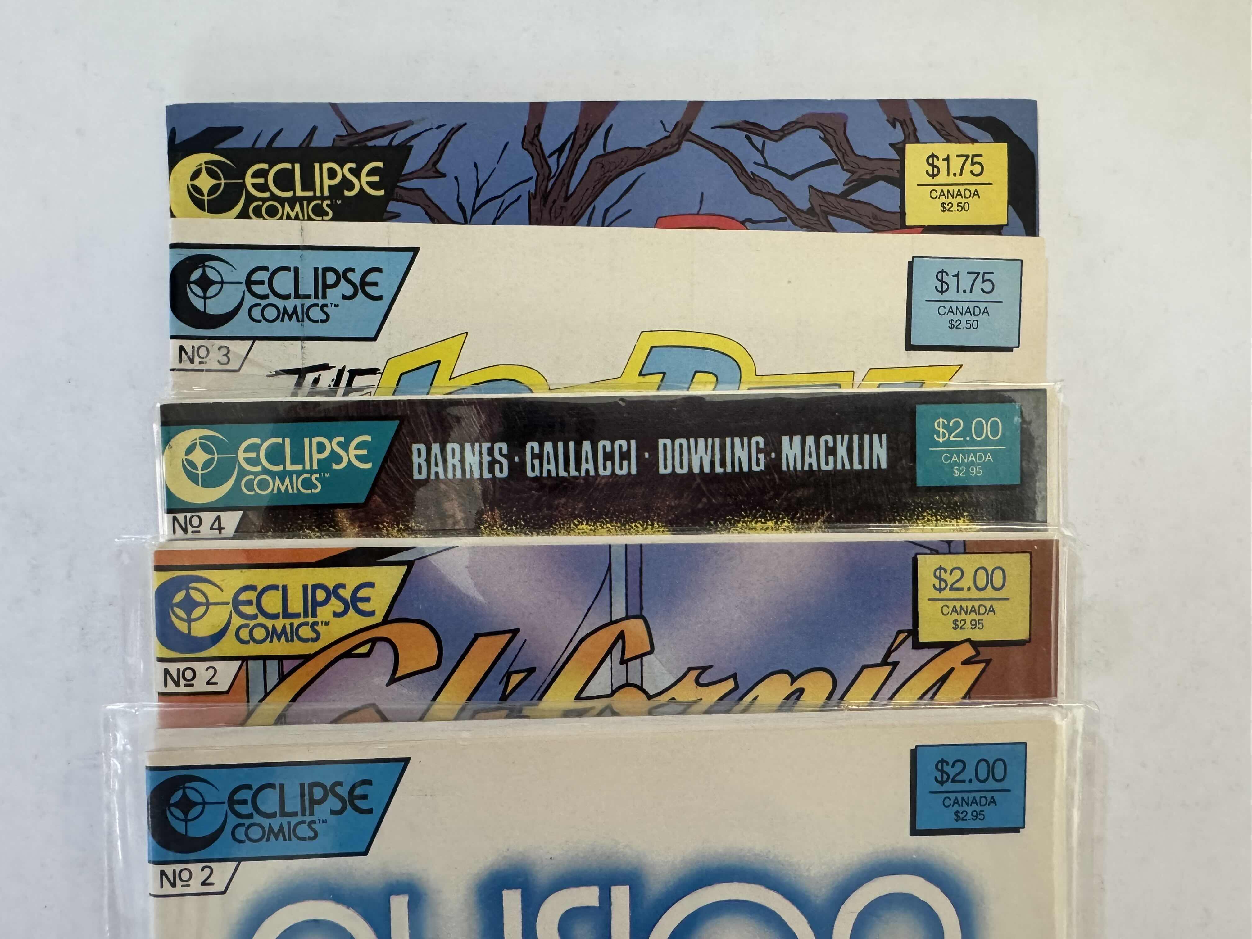 Photo 1 of 9- VINTAGE ECLIPSE COMIC BOOKS