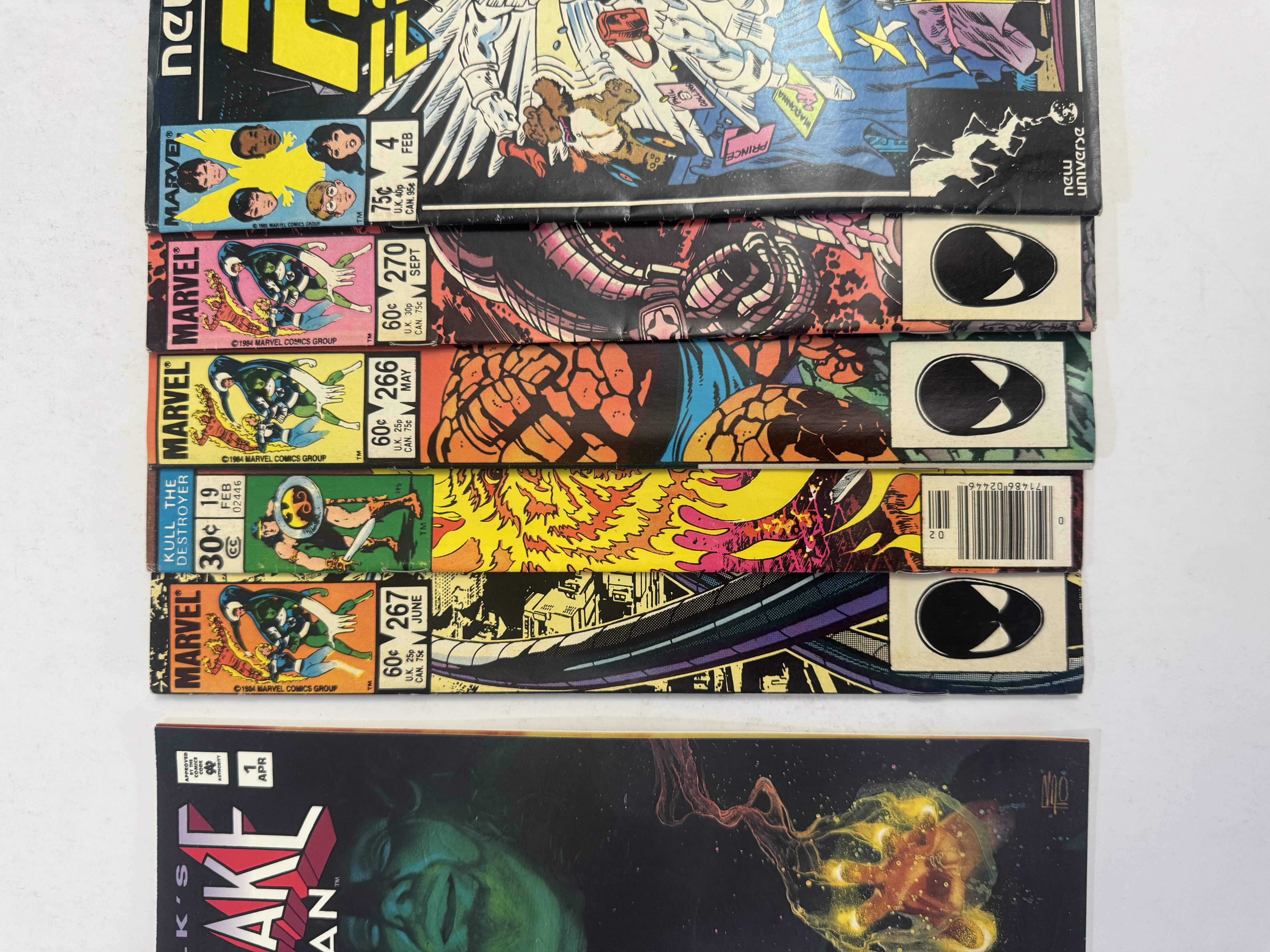 Photo 1 of 6- VINTAGE MARVEL COMIC BOOKS