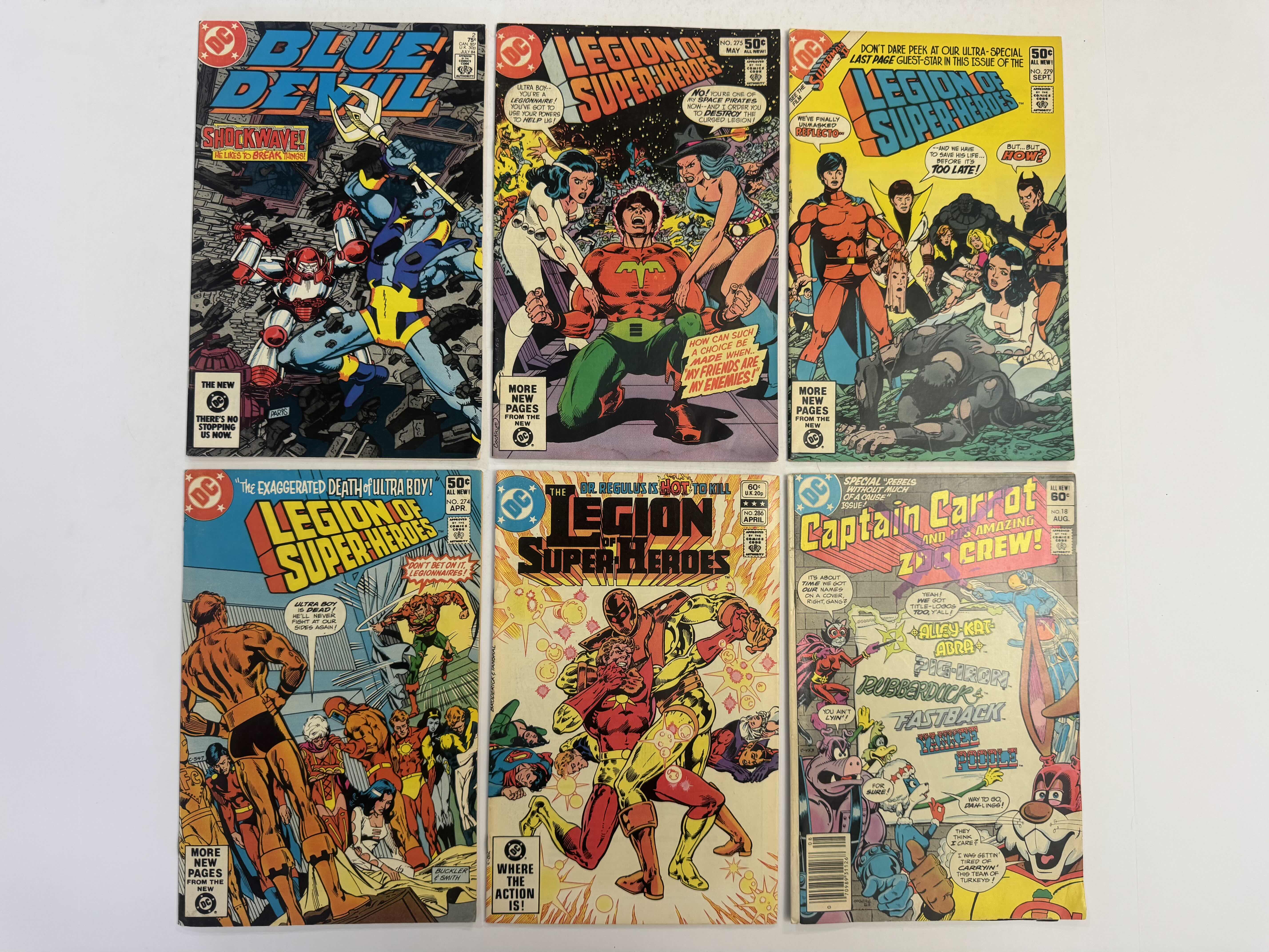 Photo 1 of 6- VINTAGE DC COMIC BOOKS