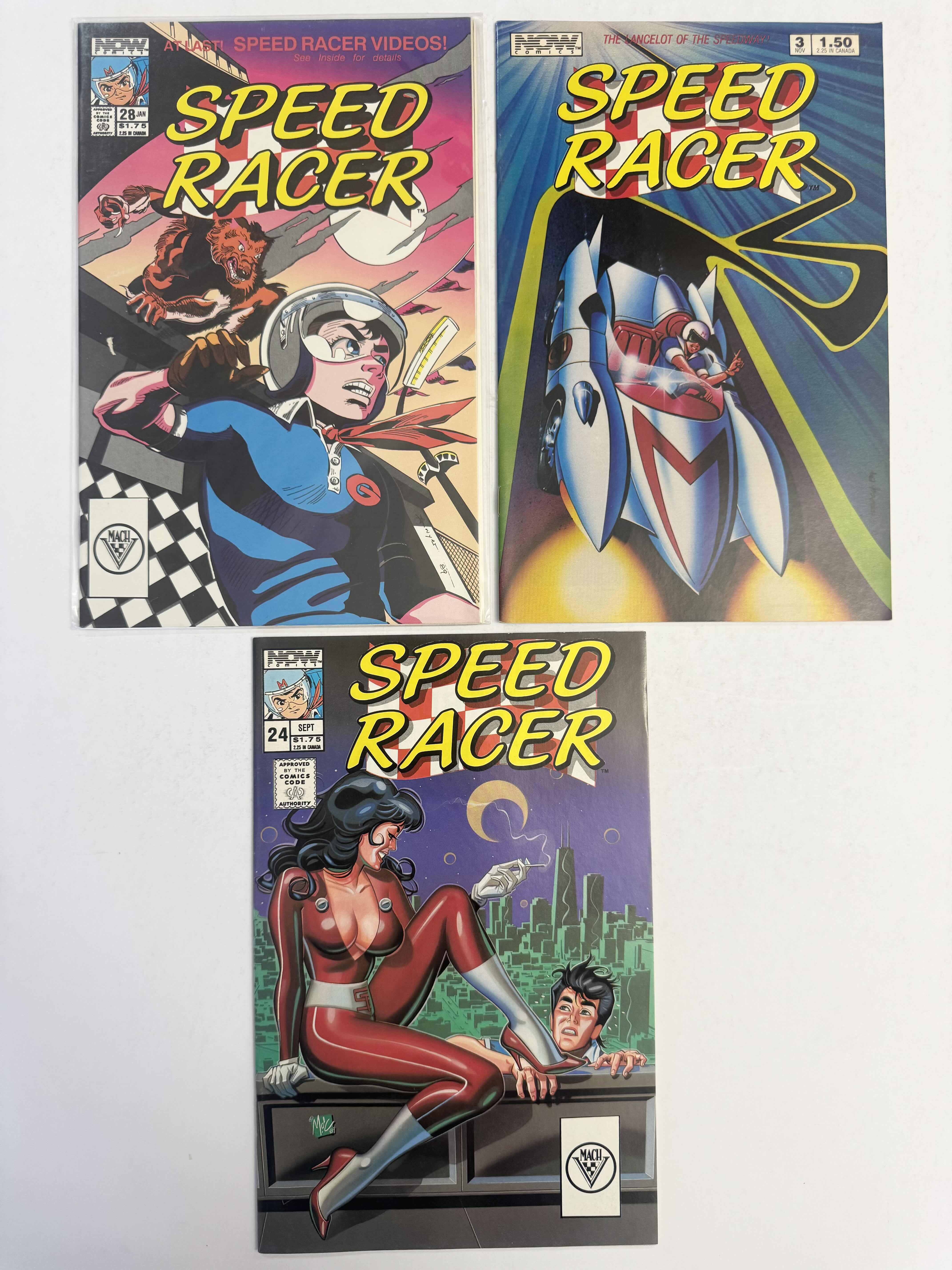 Photo 1 of 3- VINTAGE SPEED RACER NOW COMIC BOOKS