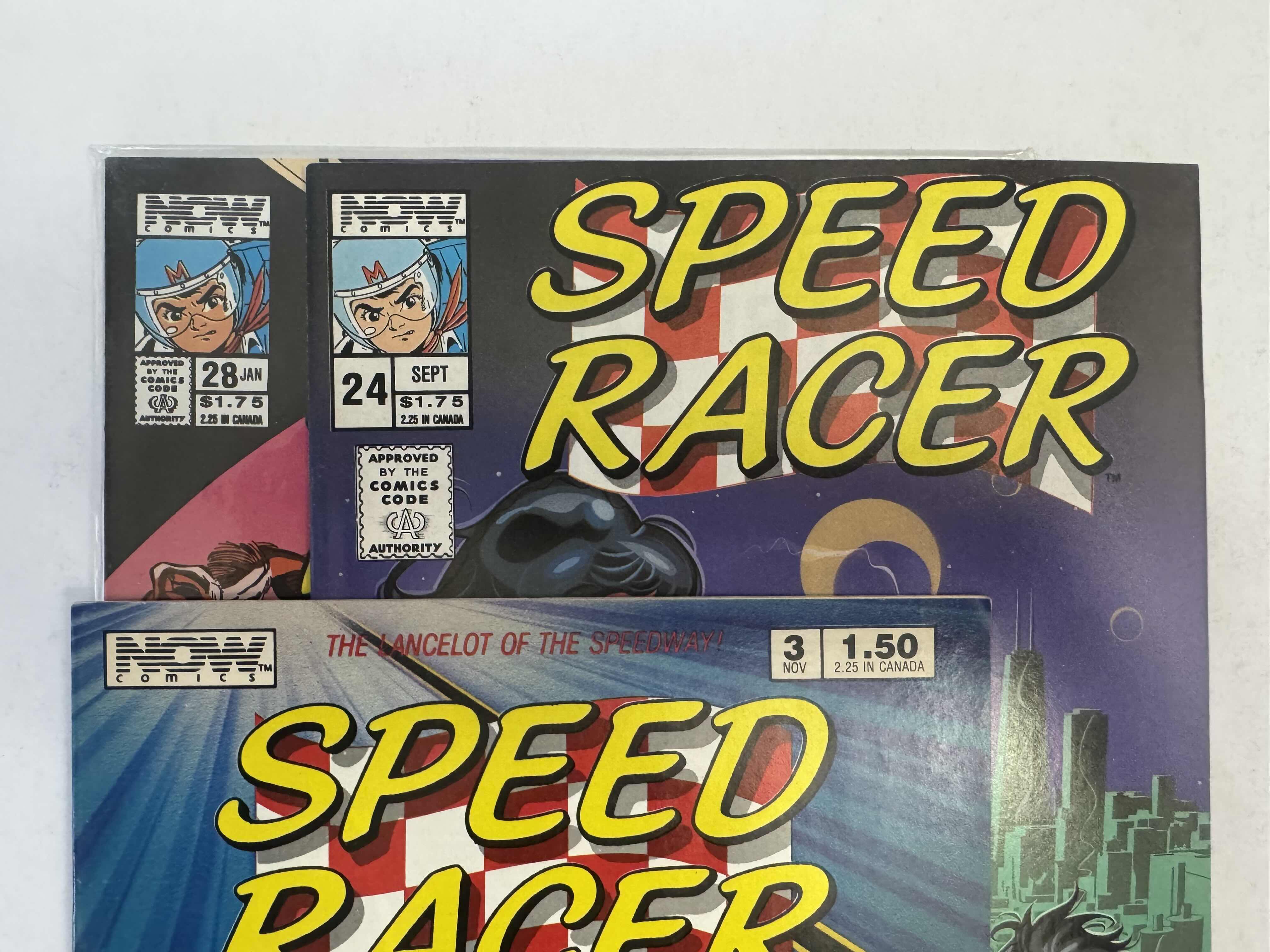 Photo 1 of 3- VINTAGE SPEED RACER NOW COMIC BOOKS