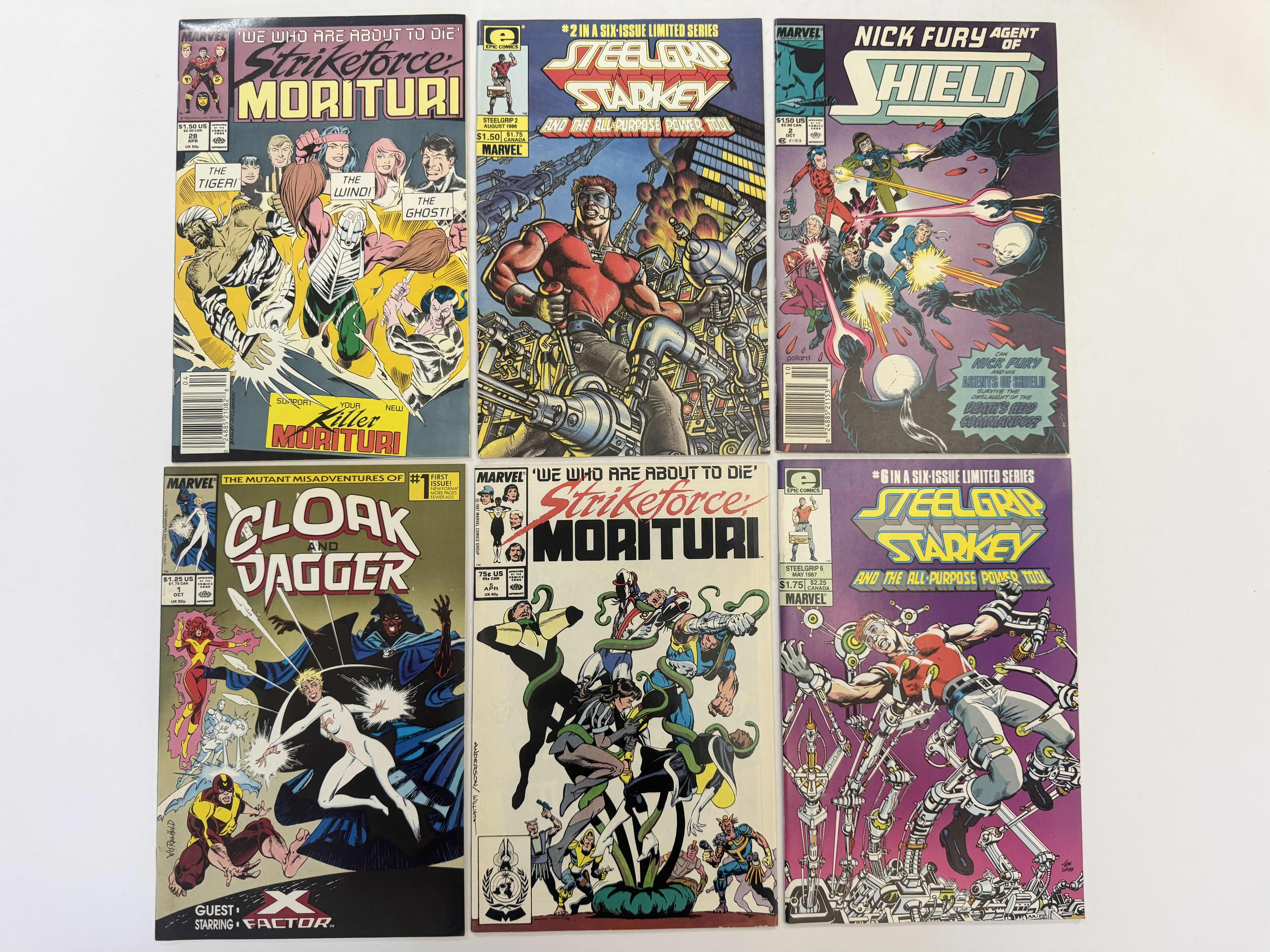 Photo 1 of 6- VINTAGE MARVEL COMIC BOOKS