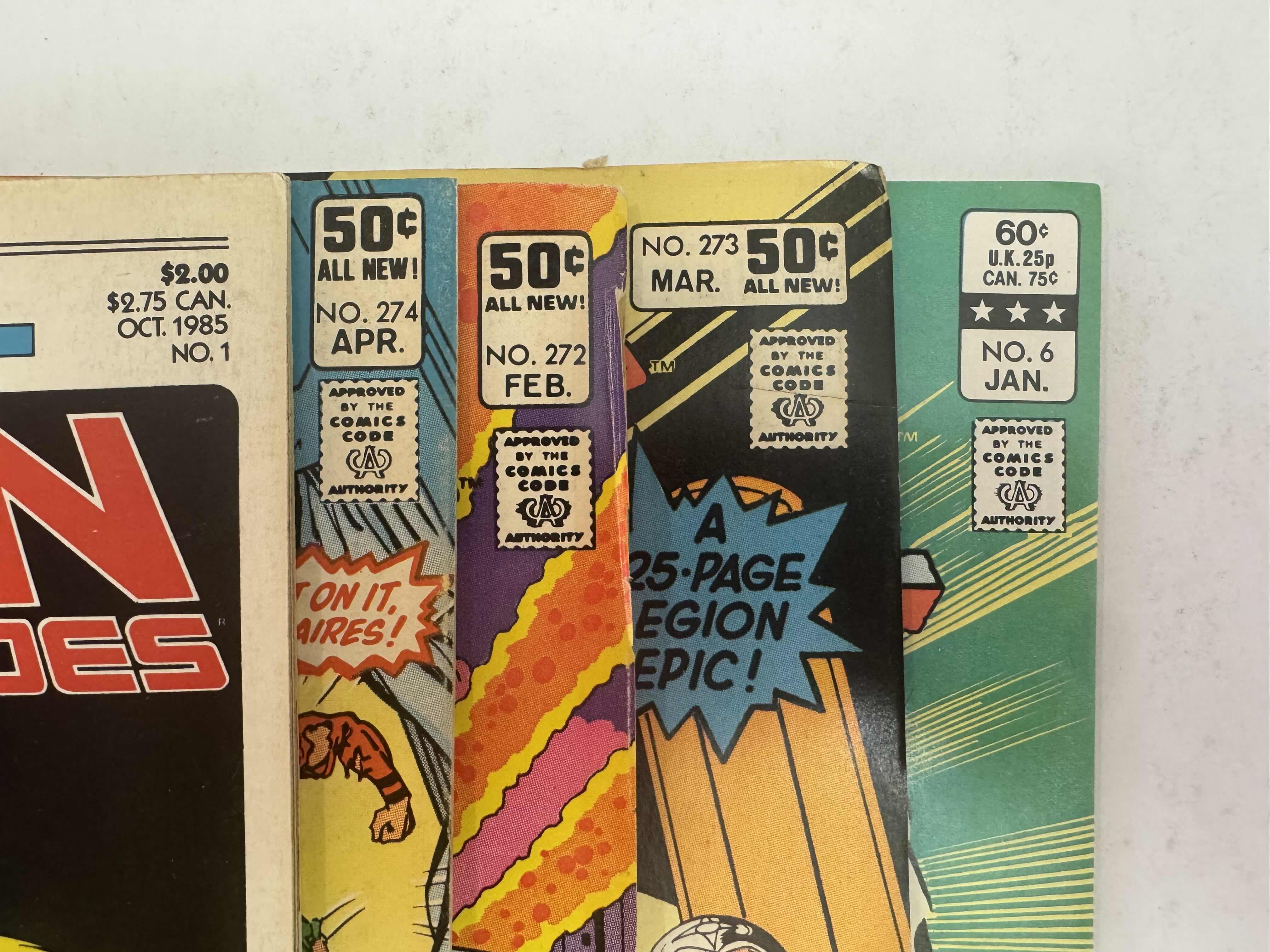Photo 1 of 5- VINTAGE DC COMIC BOOKS