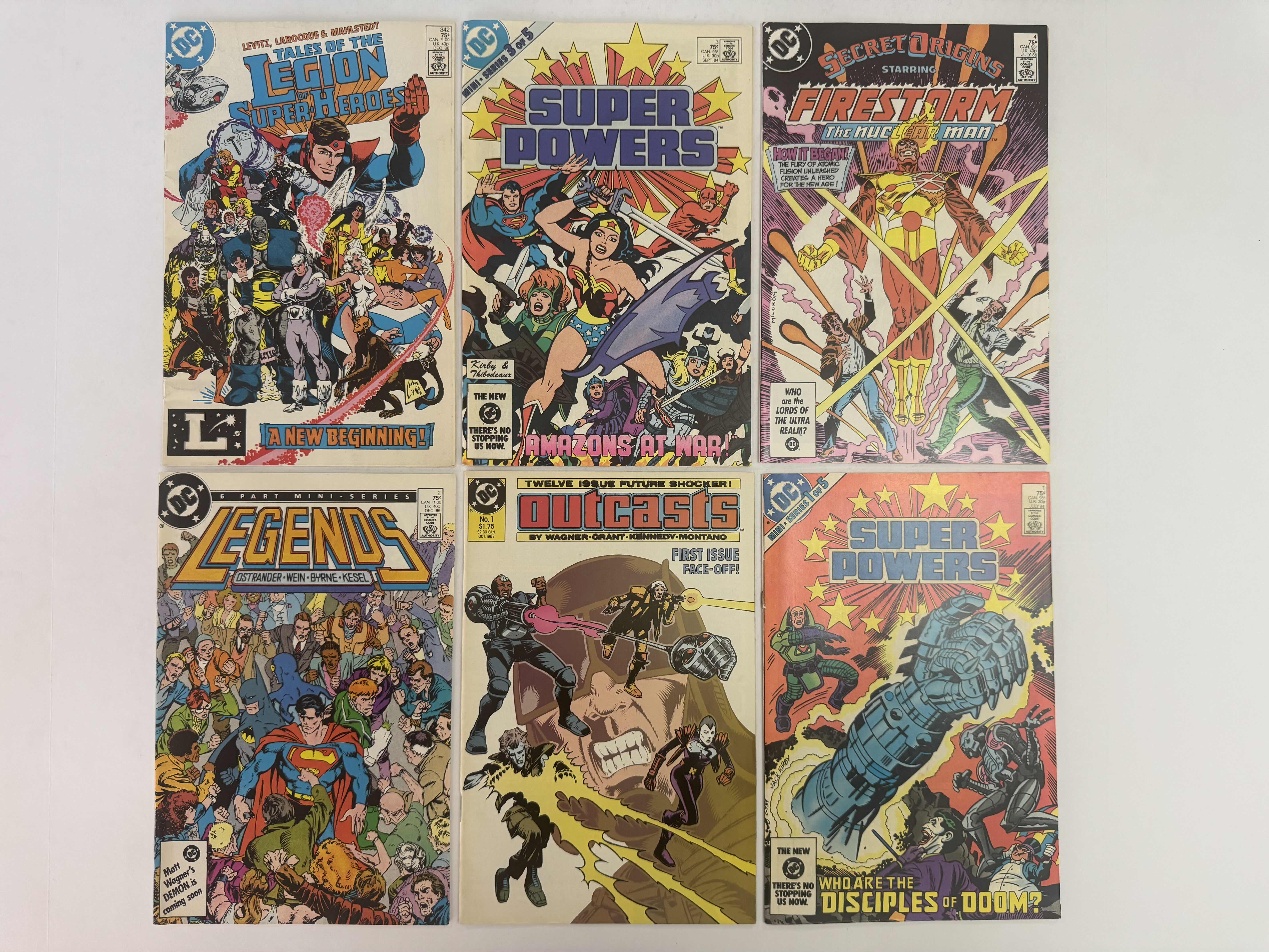 Photo 1 of 6- VINTAGE DC COMIC BOOKS