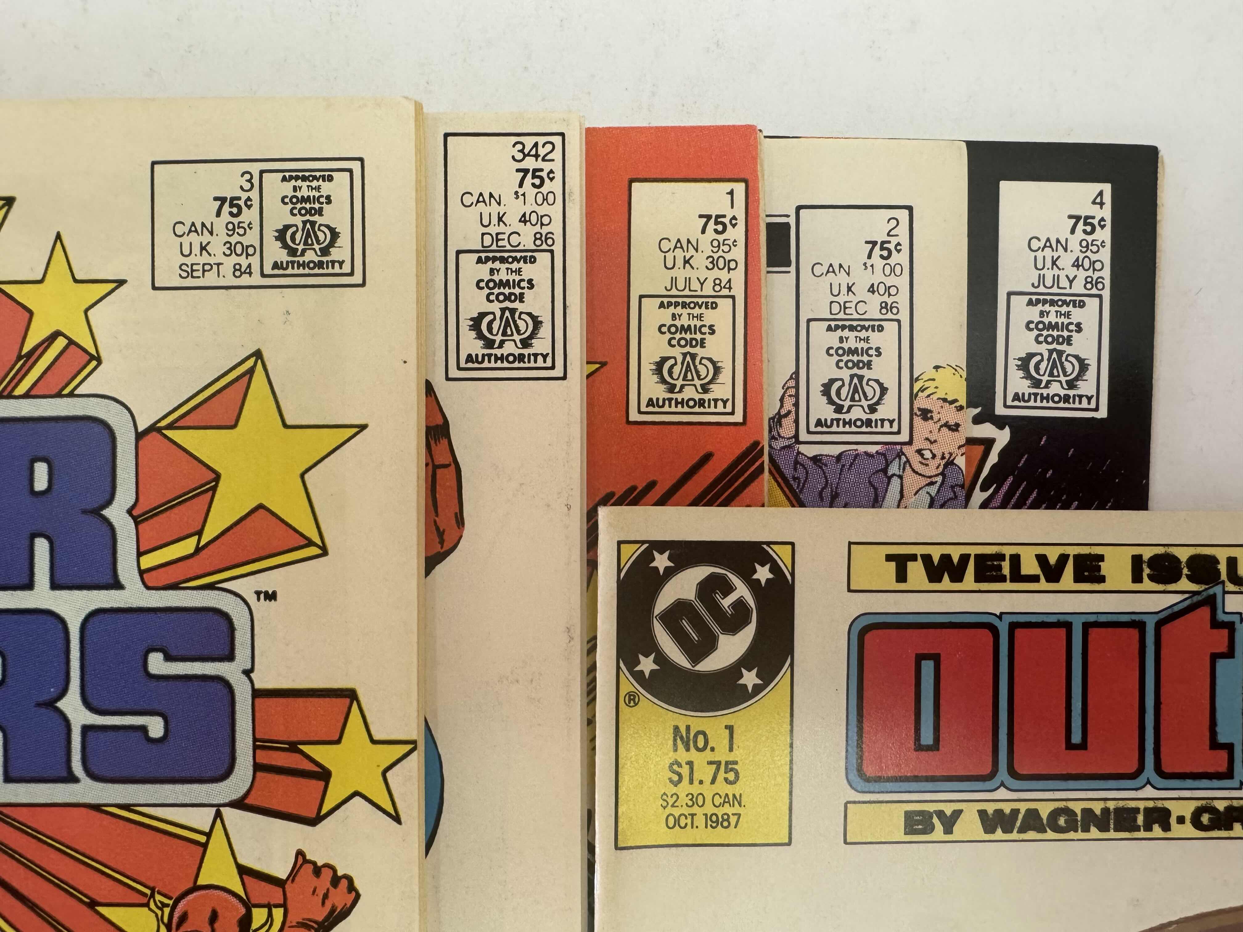 Photo 1 of 6- VINTAGE DC COMIC BOOKS