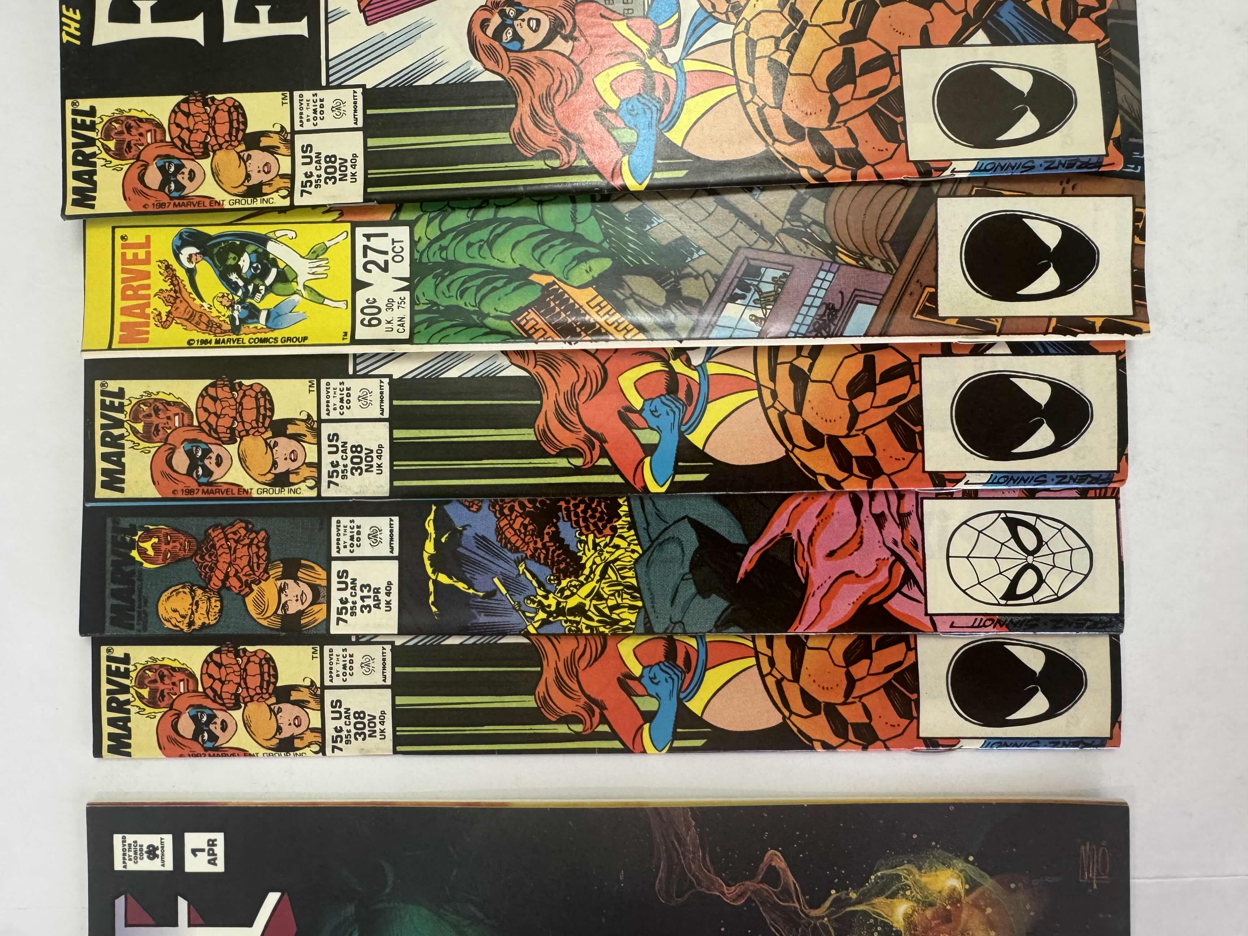 Photo 1 of 6- VINTAGE MARVEL COMIC BOOKS