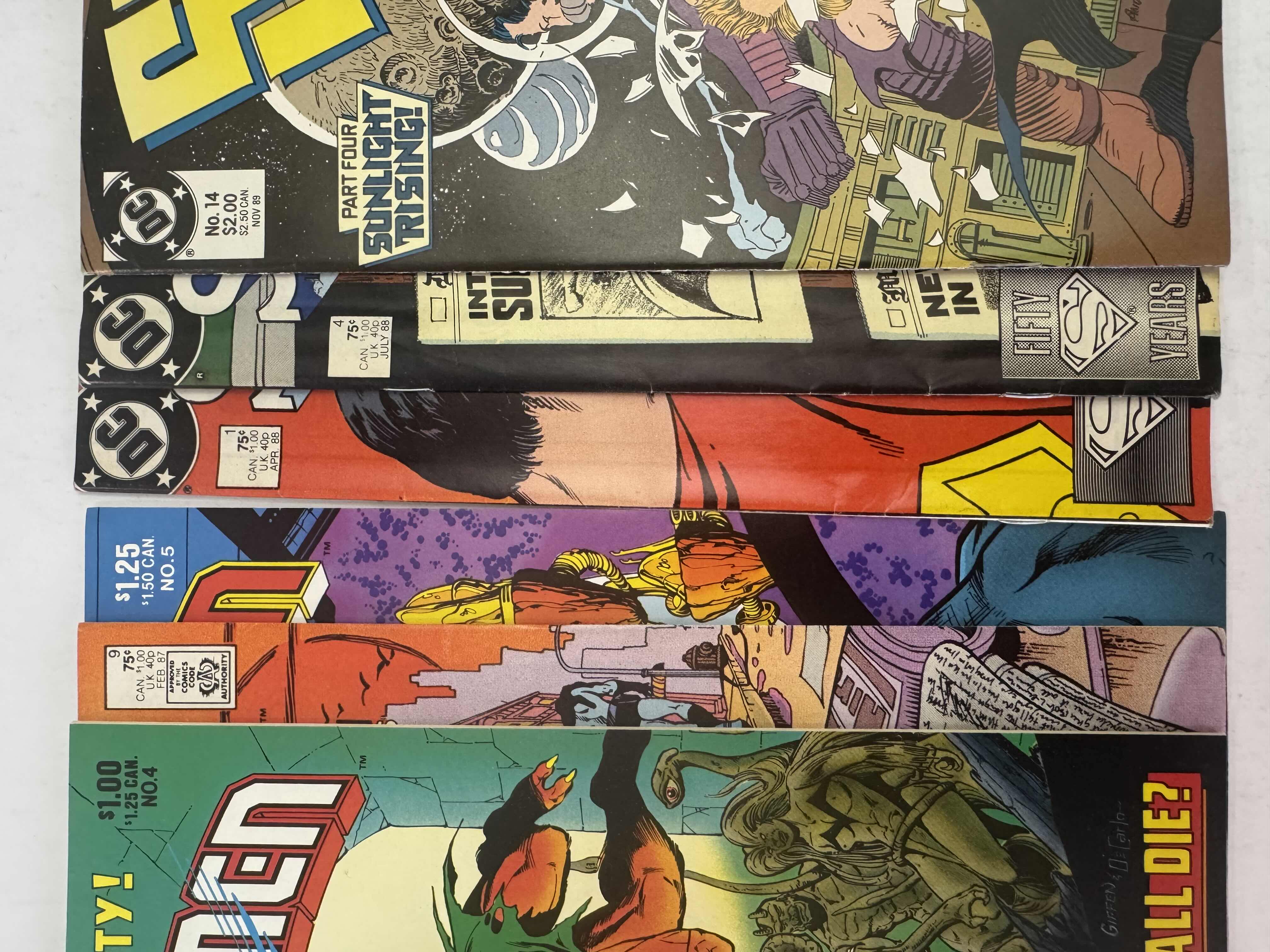 Photo 1 of 6- VINTAGE DC COMIC BOOKS