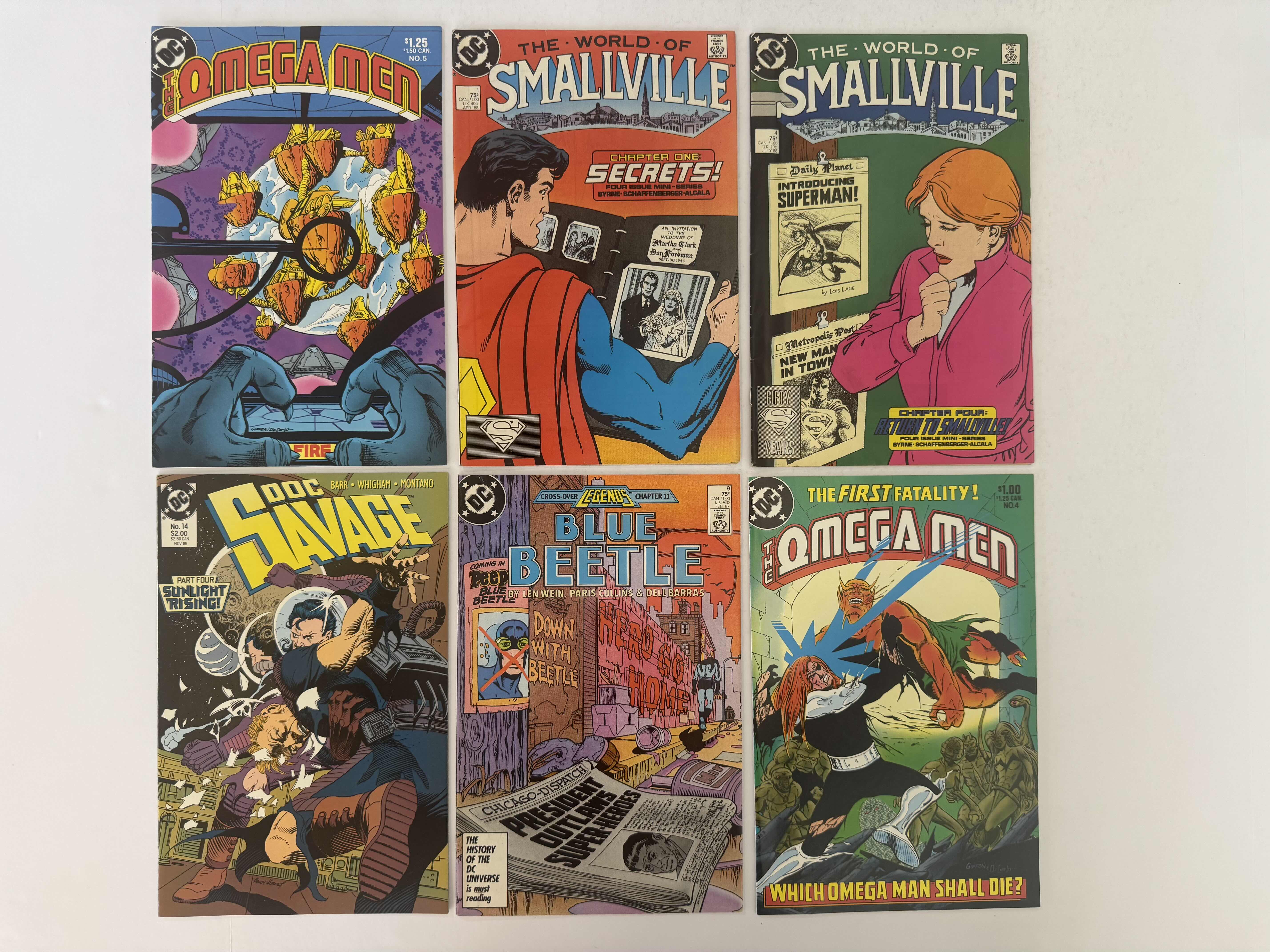 Photo 1 of 6- VINTAGE DC COMIC BOOKS