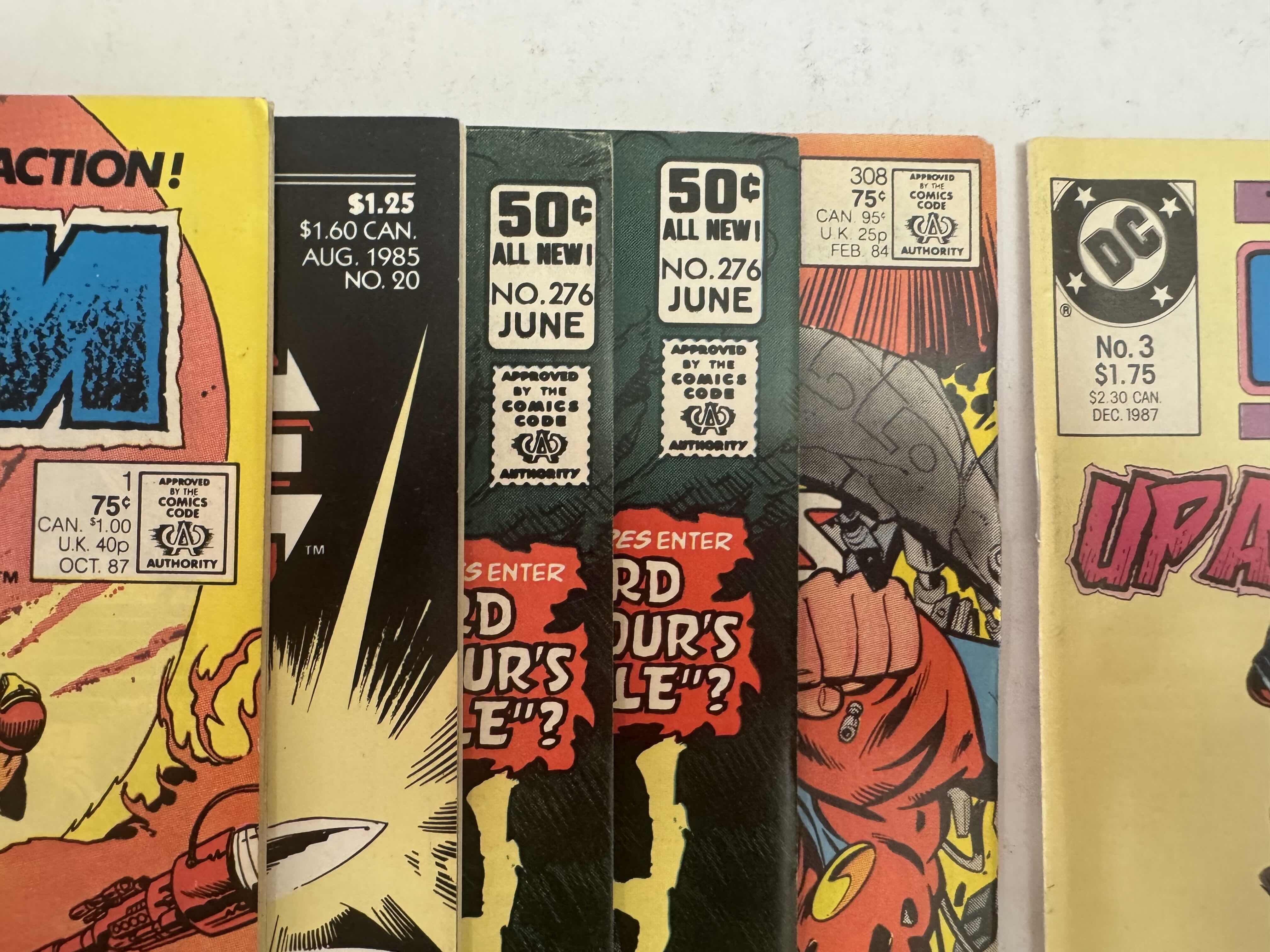 Photo 1 of 6- VINTAGE DC COMIC BOOKS