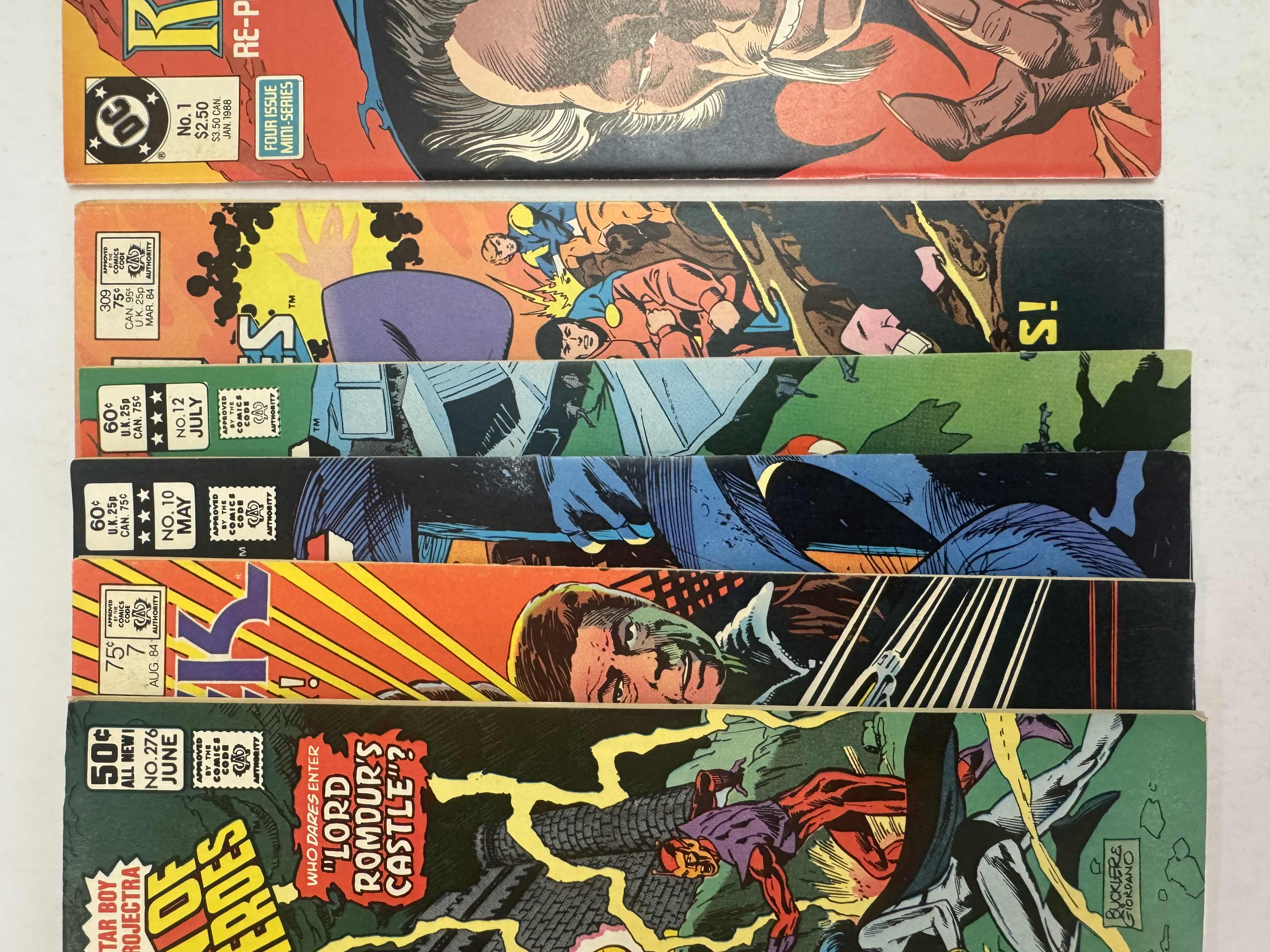 Photo 1 of 6- VINTAGE DC COMIC BOOKS