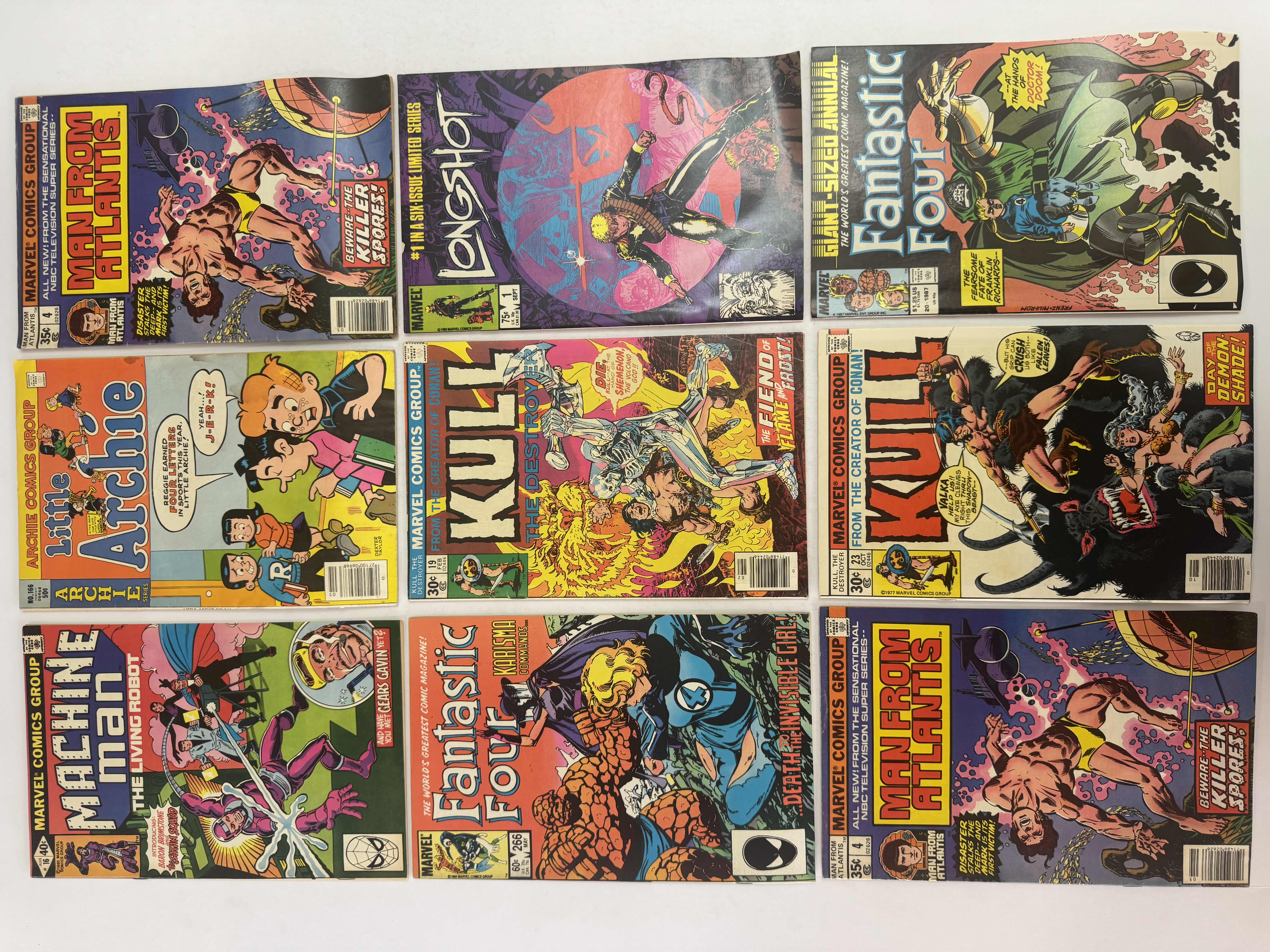 Photo 1 of 9- VINTAGE MARVEL COMIC BOOKS